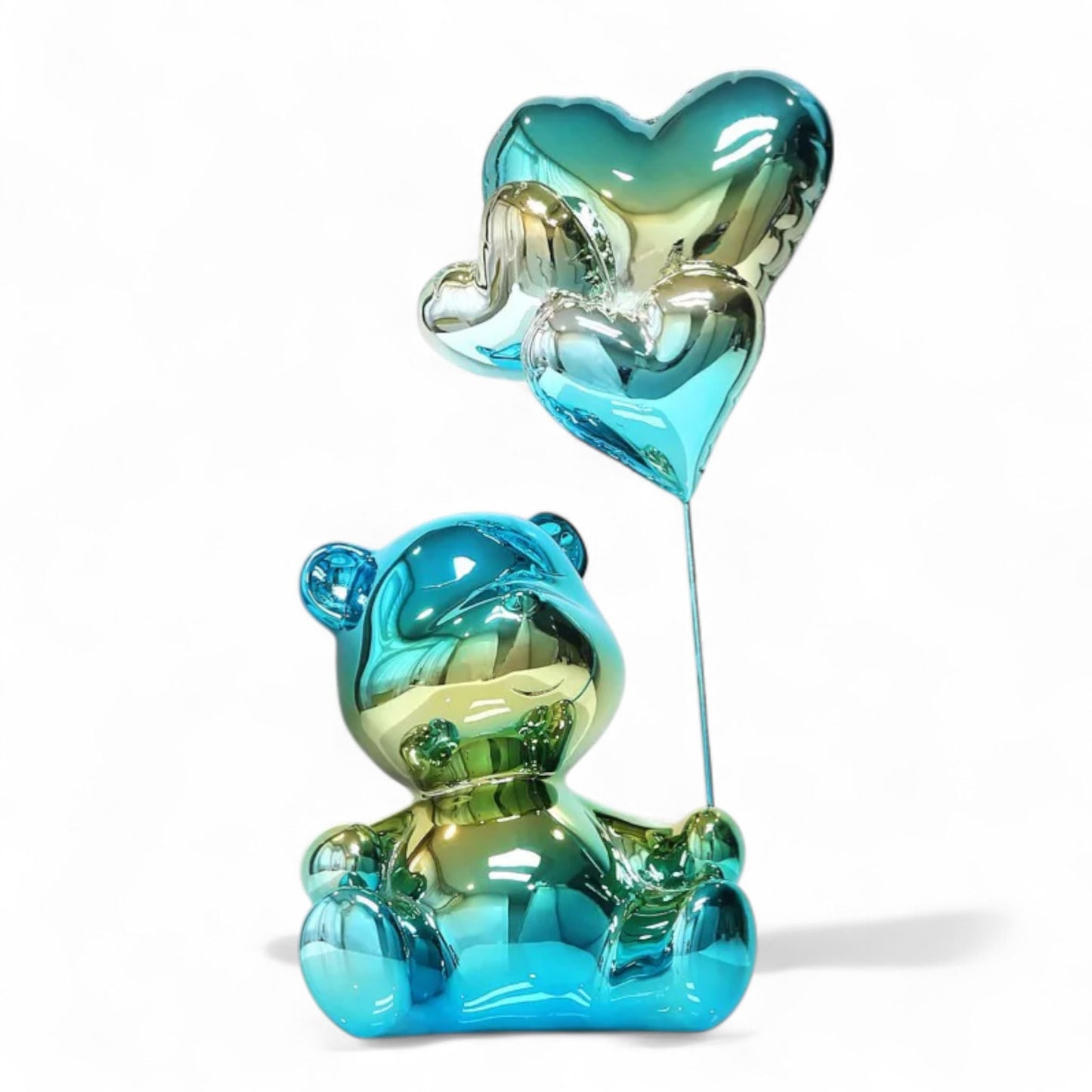 Love Balloon Bear Figure – Romantic Nordic Home Decor