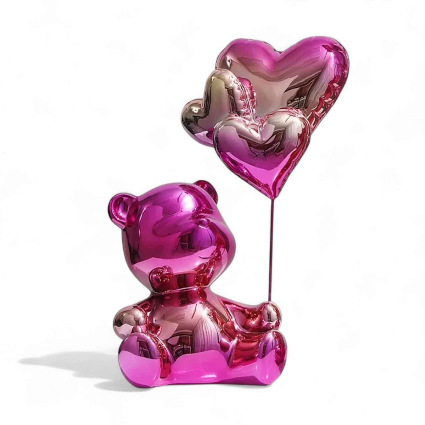 Love Balloon Bear Figure – Romantic Nordic Home Decor