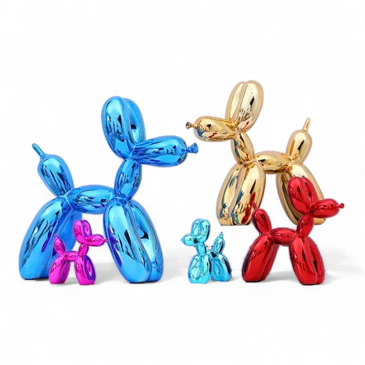 Balloon Dog Sculpture – Colorful Resin Home Decor Gift