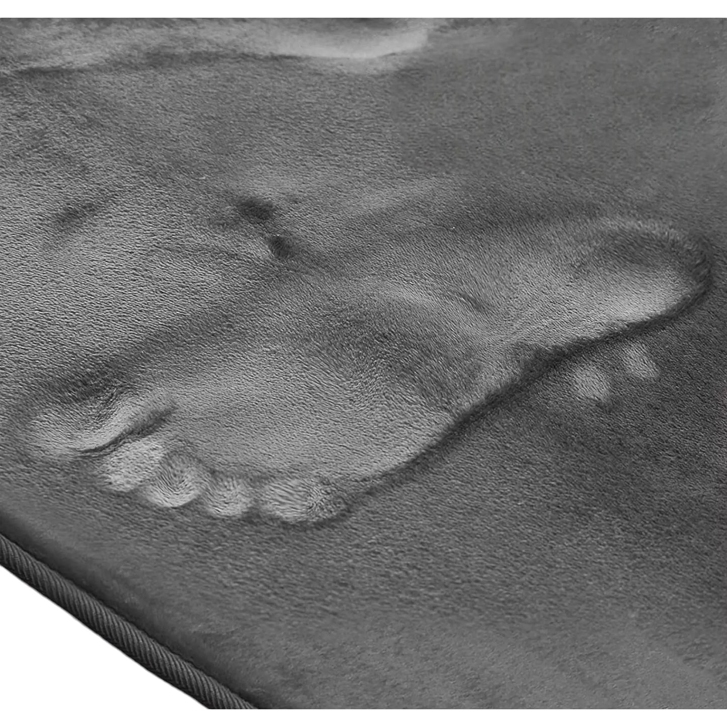 3PC Bathroom Rugs Set – Ultra-Soft Velvet Memory Foam Bath Mats, Non-Slip and Quick-Dry Geniogoods