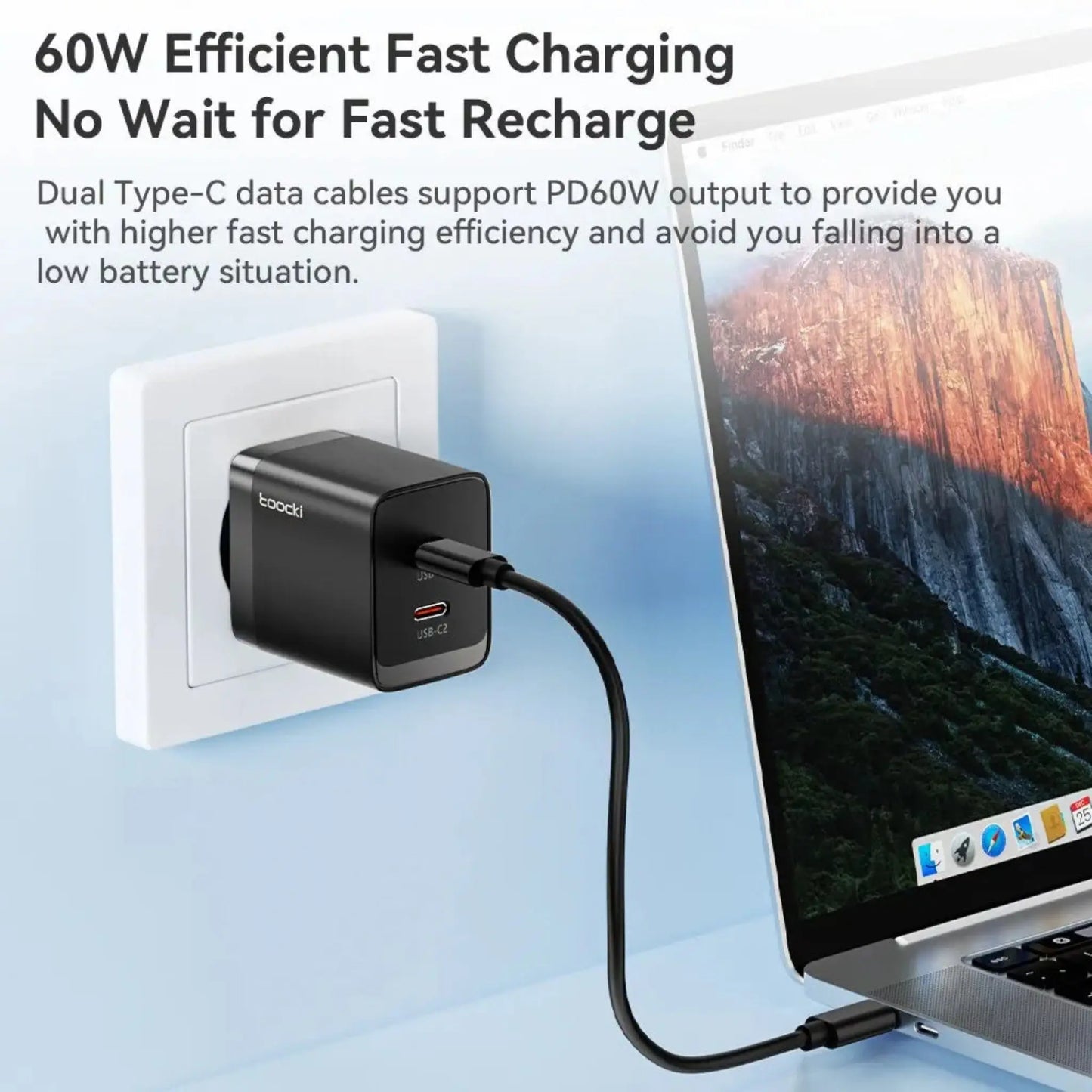 4-in-1 USB-C Data Cable Box – Fast Charging & Multi-Connector Storage