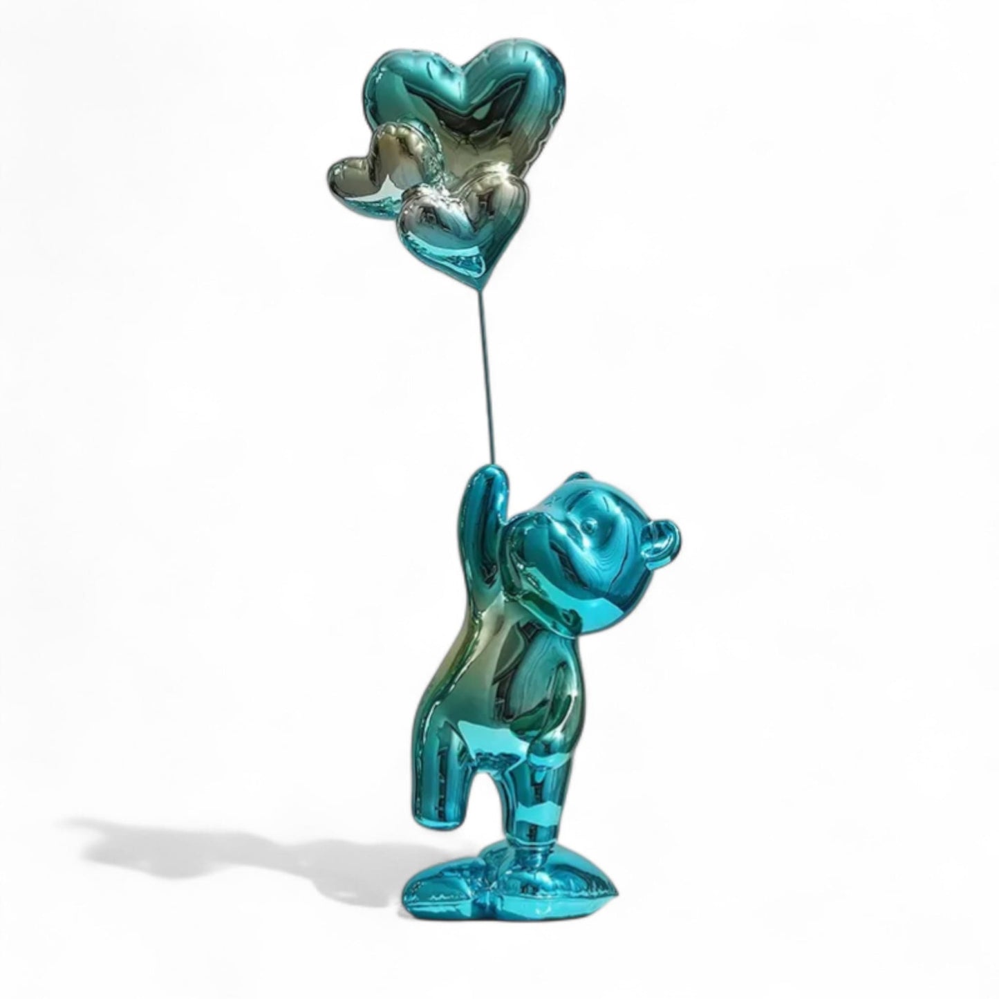 Love Balloon Bear Figure – Romantic Nordic Home Decor