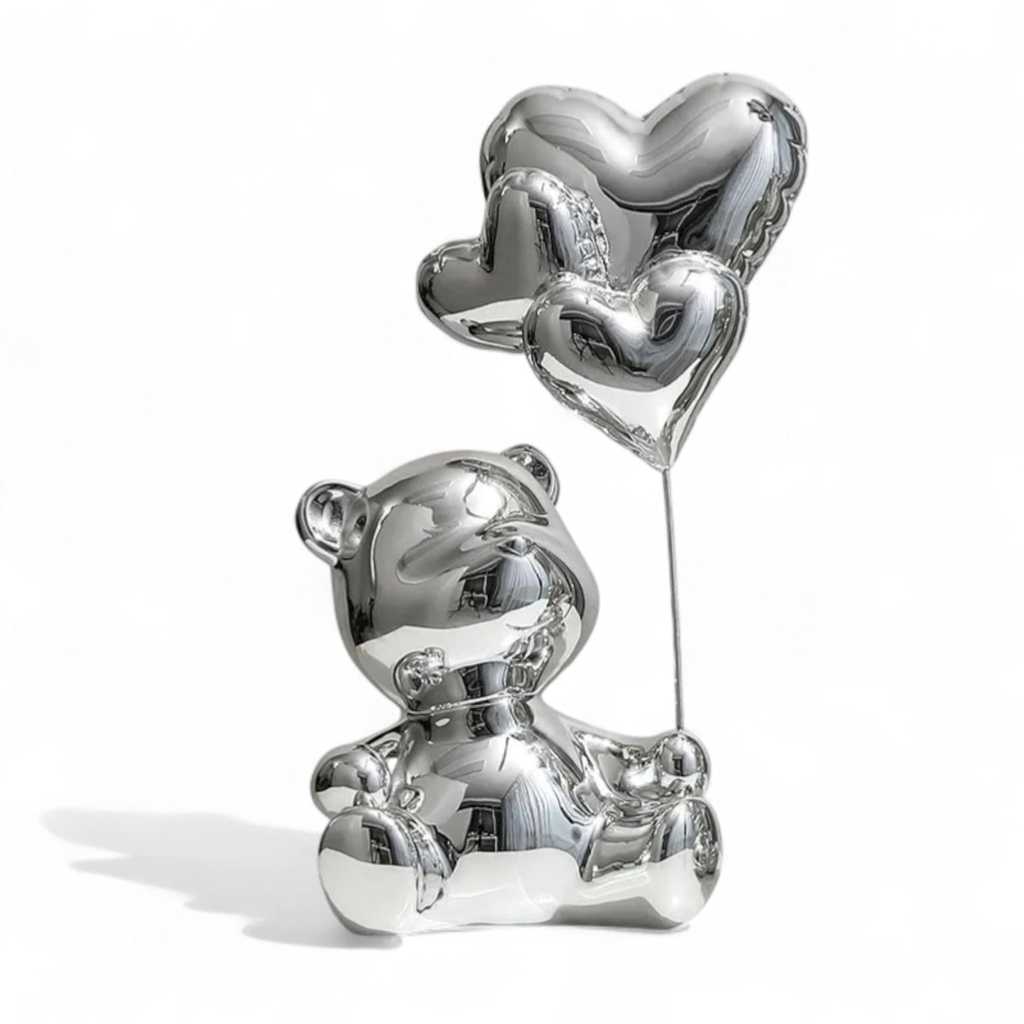 Love Balloon Bear Figure – Romantic Nordic Home Decor