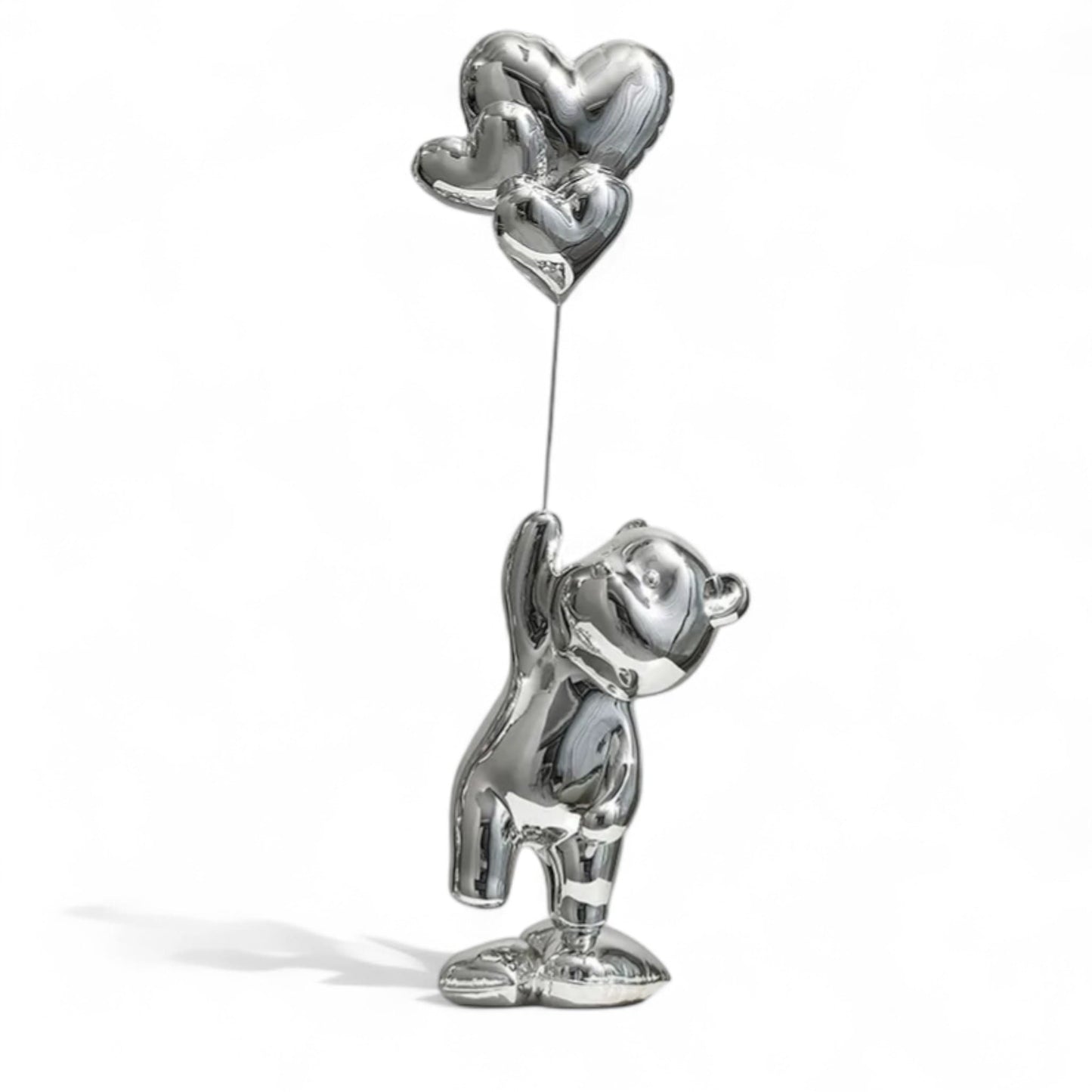 Love Balloon Bear Figure – Romantic Nordic Home Decor