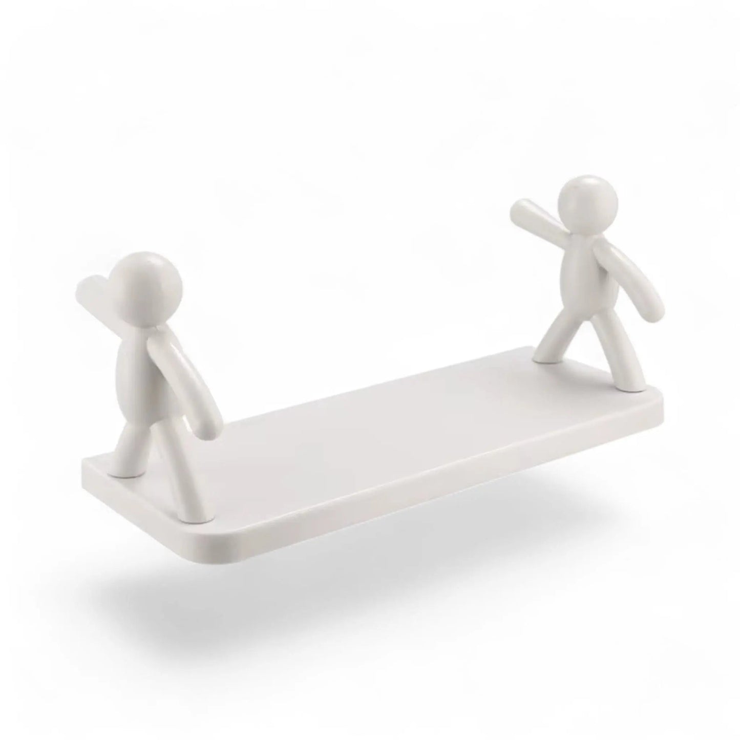 Adhesive Bathroom Shelf – Funny Human Figure Shower Organizer Geniogoods