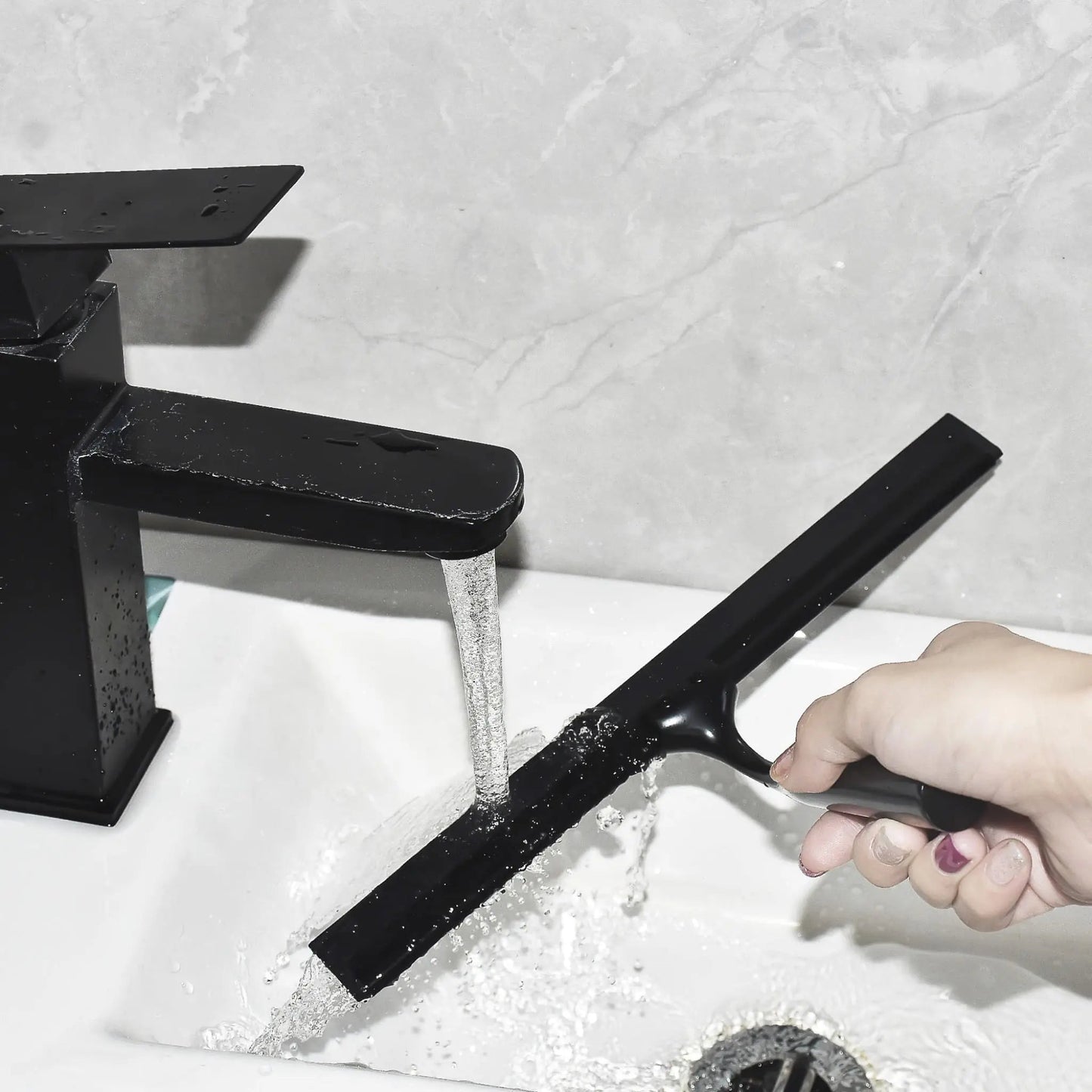 All-Purpose Shower Squeegee 10" – Streak-Free Glass & Mirror Cleaner - Geniogoods