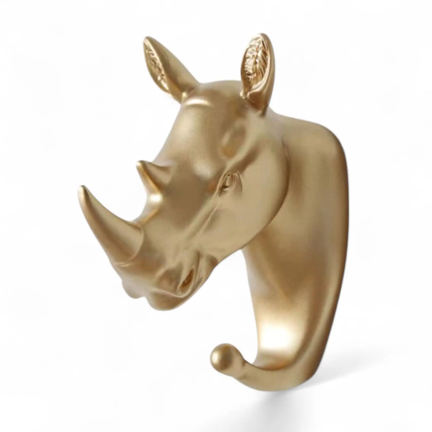 Animal Wall Hook – Vintage Resin Deer Head Hanger for Decor Geniogoods