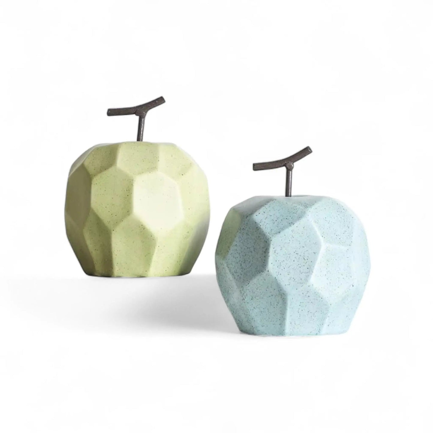 Ceramic Fruit Figurines – Nordic Apple & Pear Home Decor Geniogoods