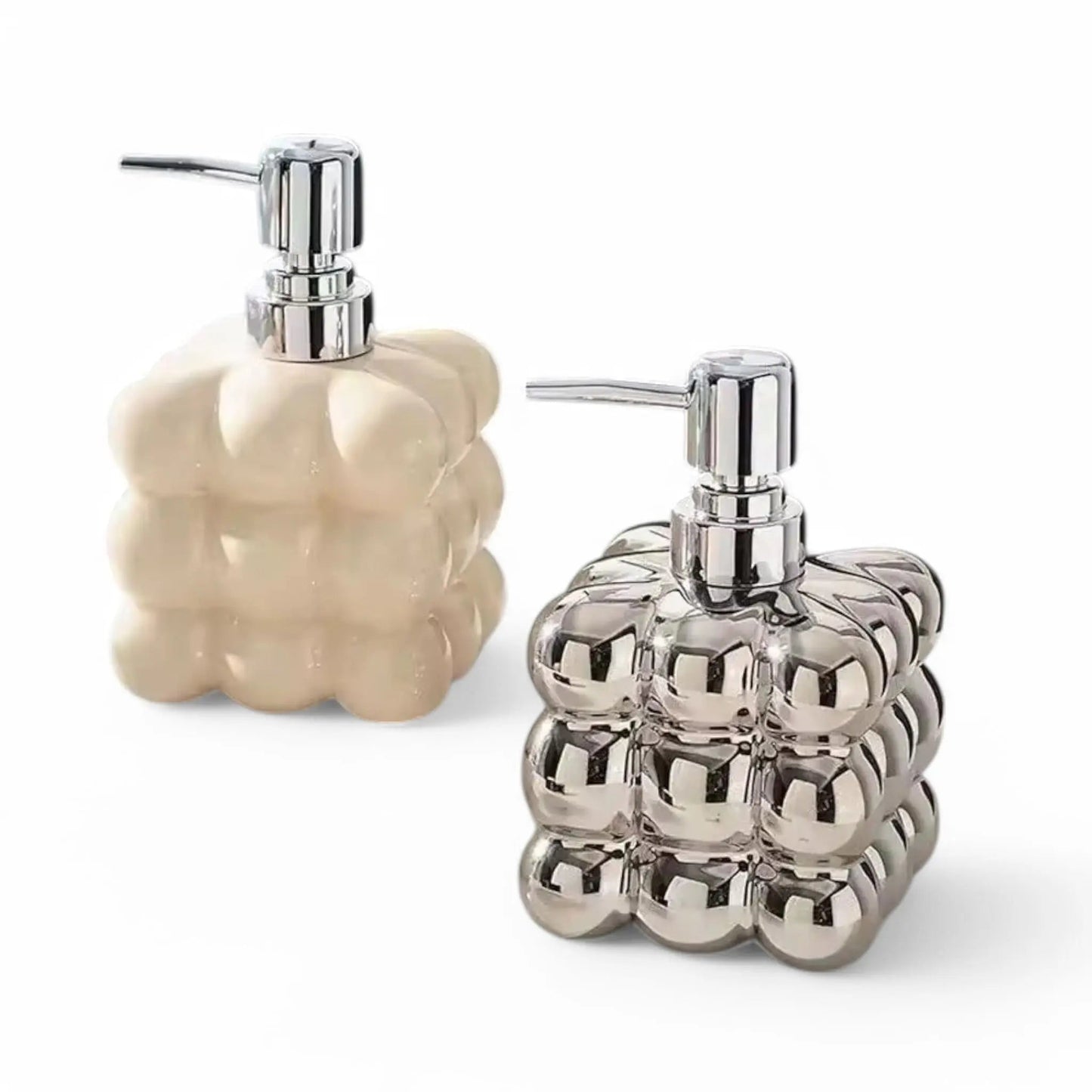 Ceramic Soap Dispenser 300ml – Modern Bathroom Bottle Geniogoods