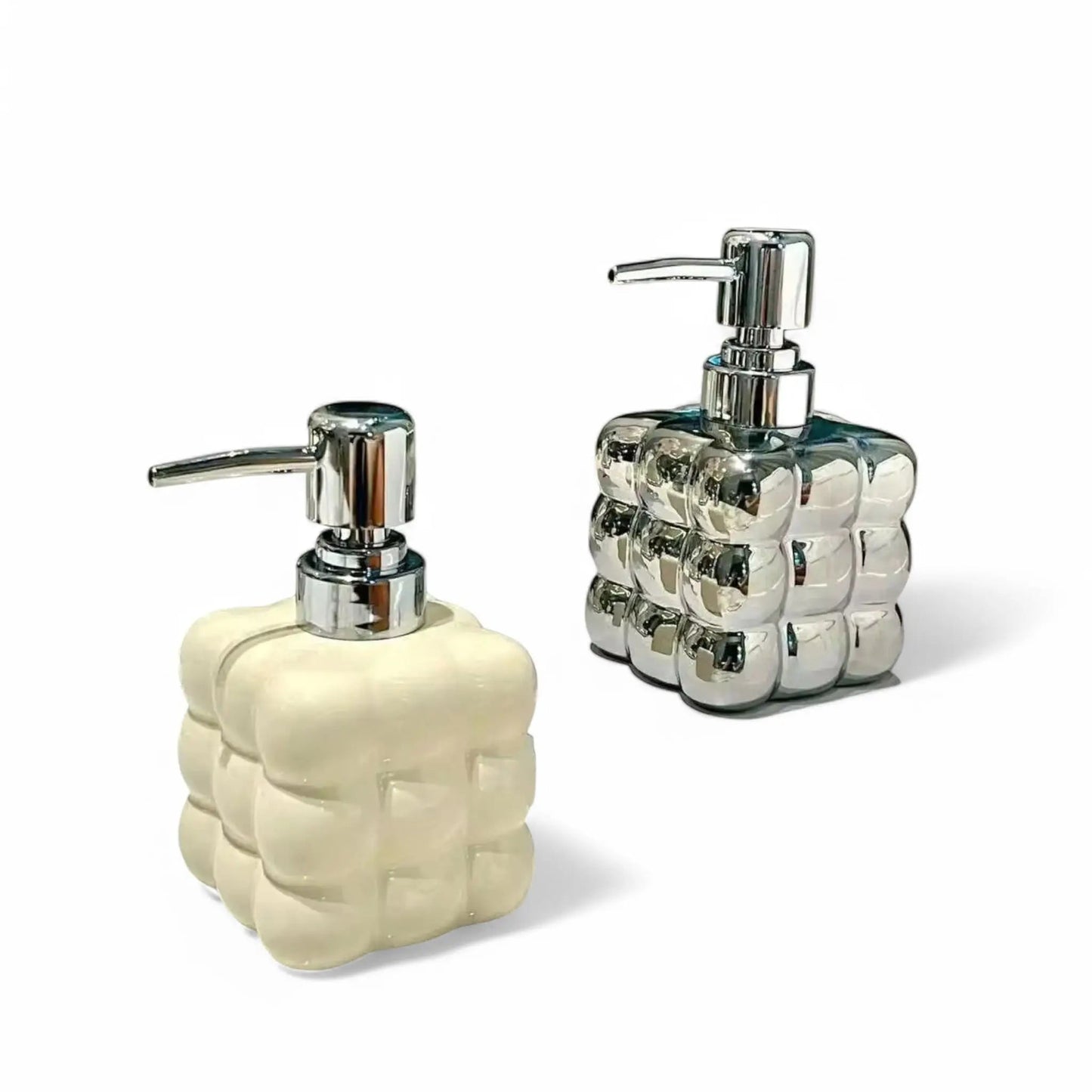 Ceramic Soap Dispenser 300ml – Modern Bathroom Bottle Geniogoods