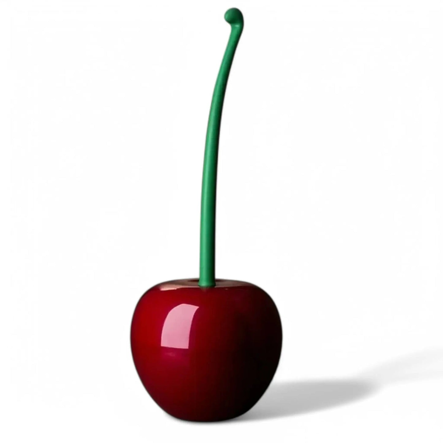 Cherry Toilet Brush with Holder – Cute & Creative Bathroom Accessory Geniogoods