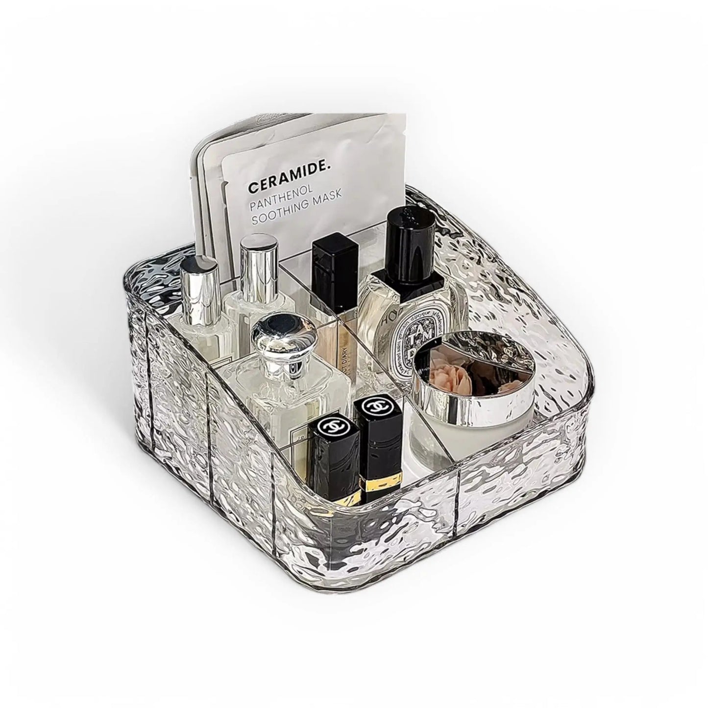 Clear Makeup Storage Organizer – Transparent Multi-Use Box Geniogoods