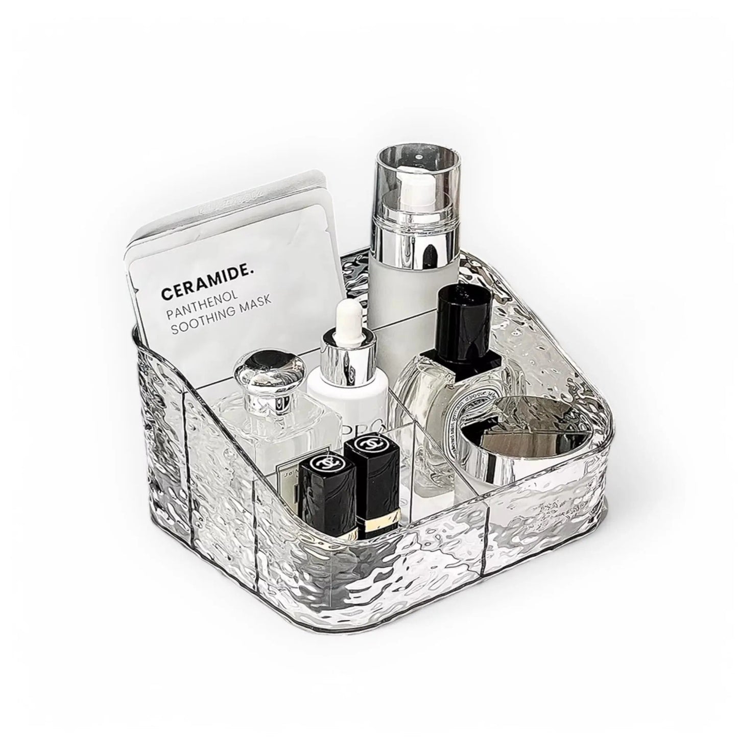 Clear Makeup Storage Organizer – Transparent Multi-Use Box Geniogoods