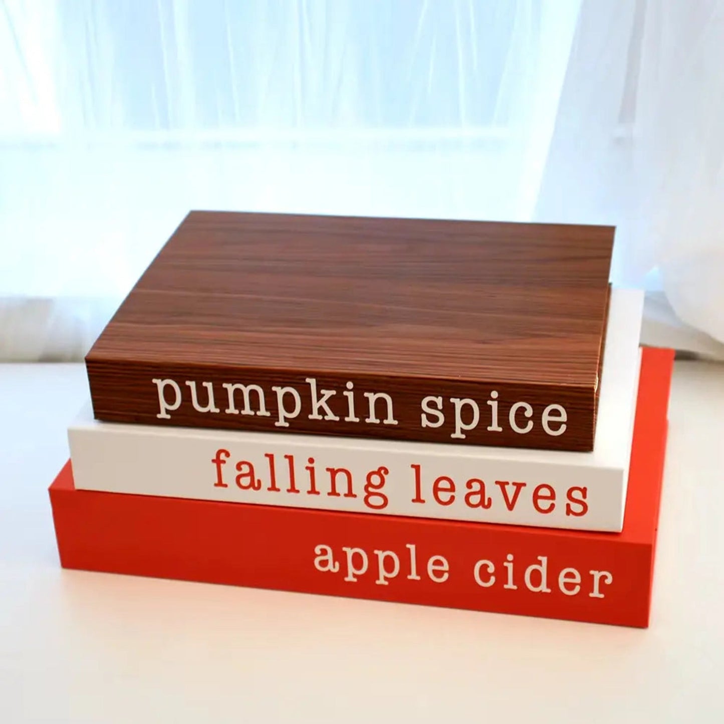 Fake Books Set | Stylish Coffee Table & Living Room Decor