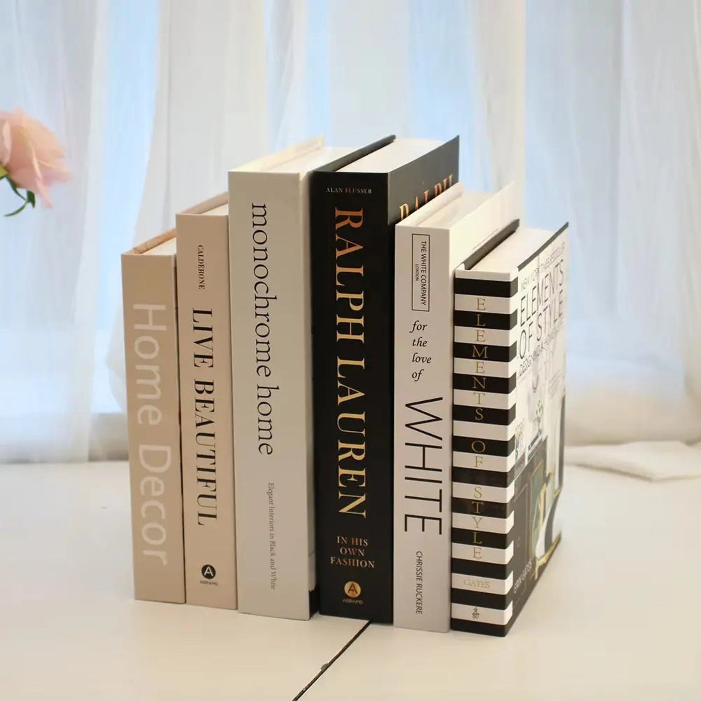 Fake Books Set | Stylish Coffee Table & Living Room Decor