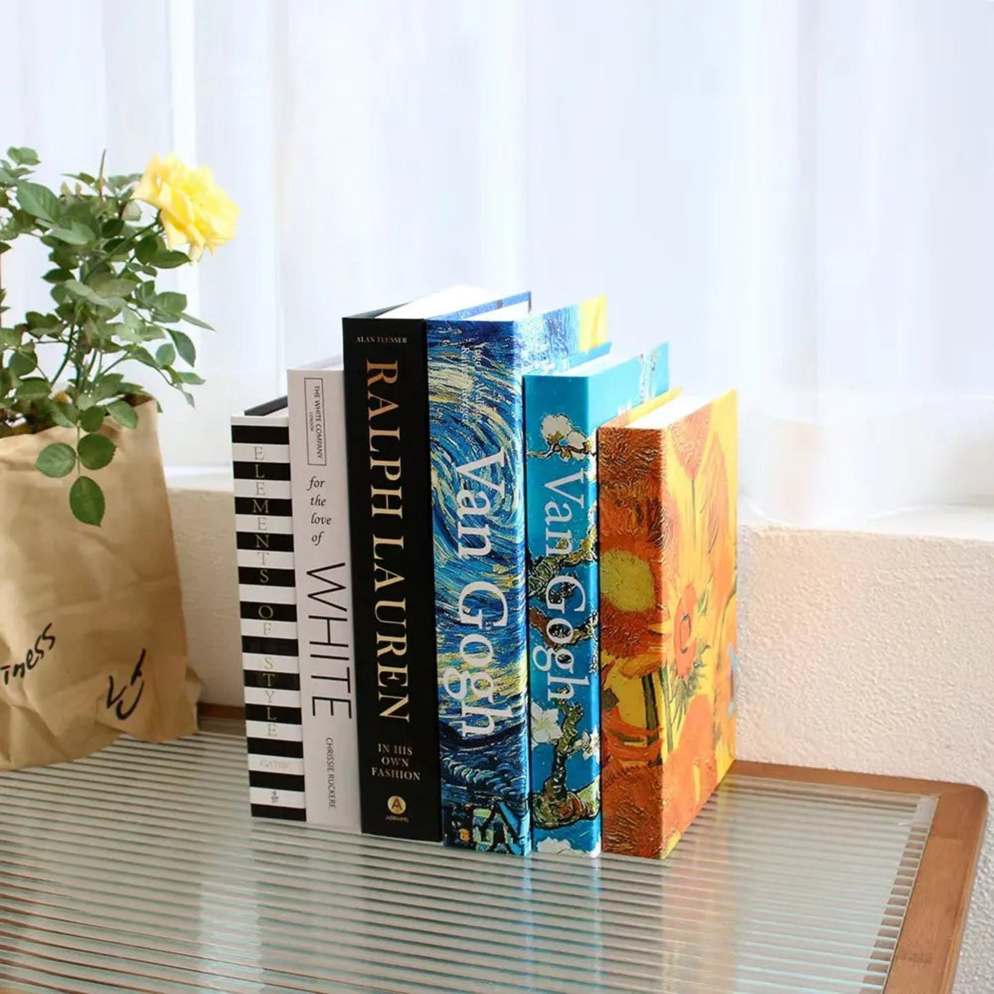 Fake Books Set | Stylish Coffee Table & Living Room Decor