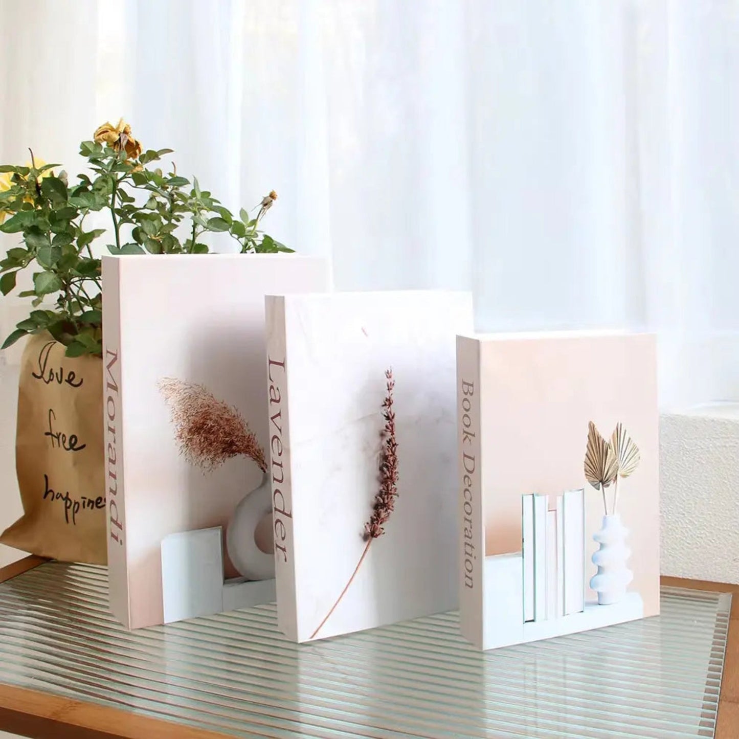 Fake Books Set | Stylish Coffee Table & Living Room Decor