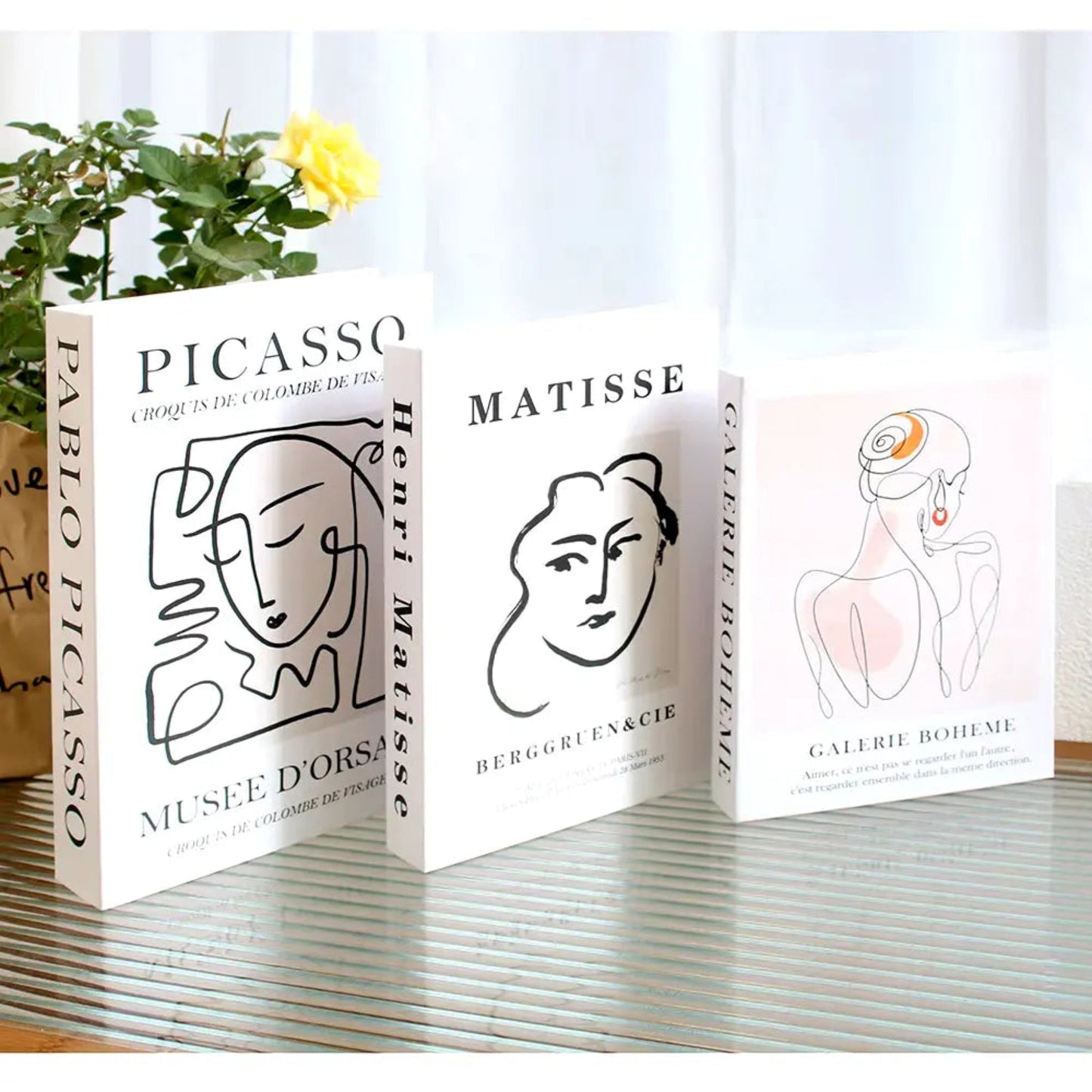 Fake Books Set | Stylish Coffee Table & Living Room Decor