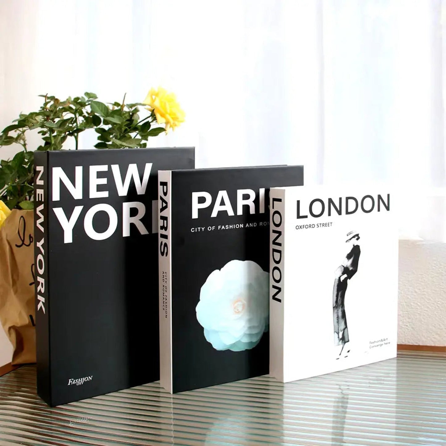 Fake Books Set | Stylish Coffee Table & Living Room Decor