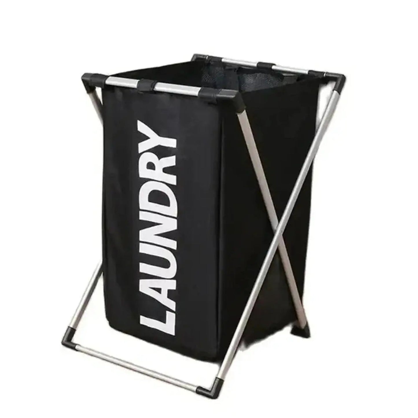 Foldable Laundry Basket - 3-Grid Waterproof Clothes Organizer