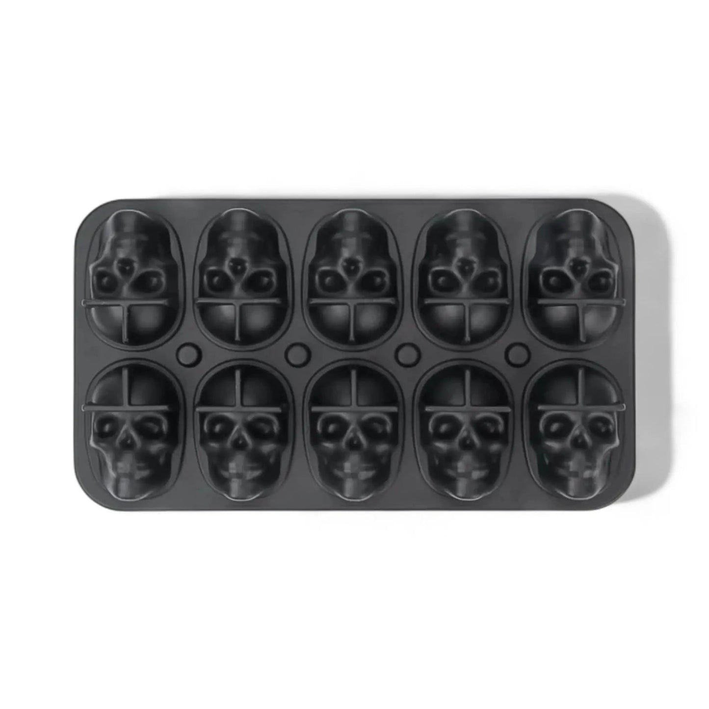 Ice cube mold set – silicone bar tray with rose & gun shapes Geniogoods