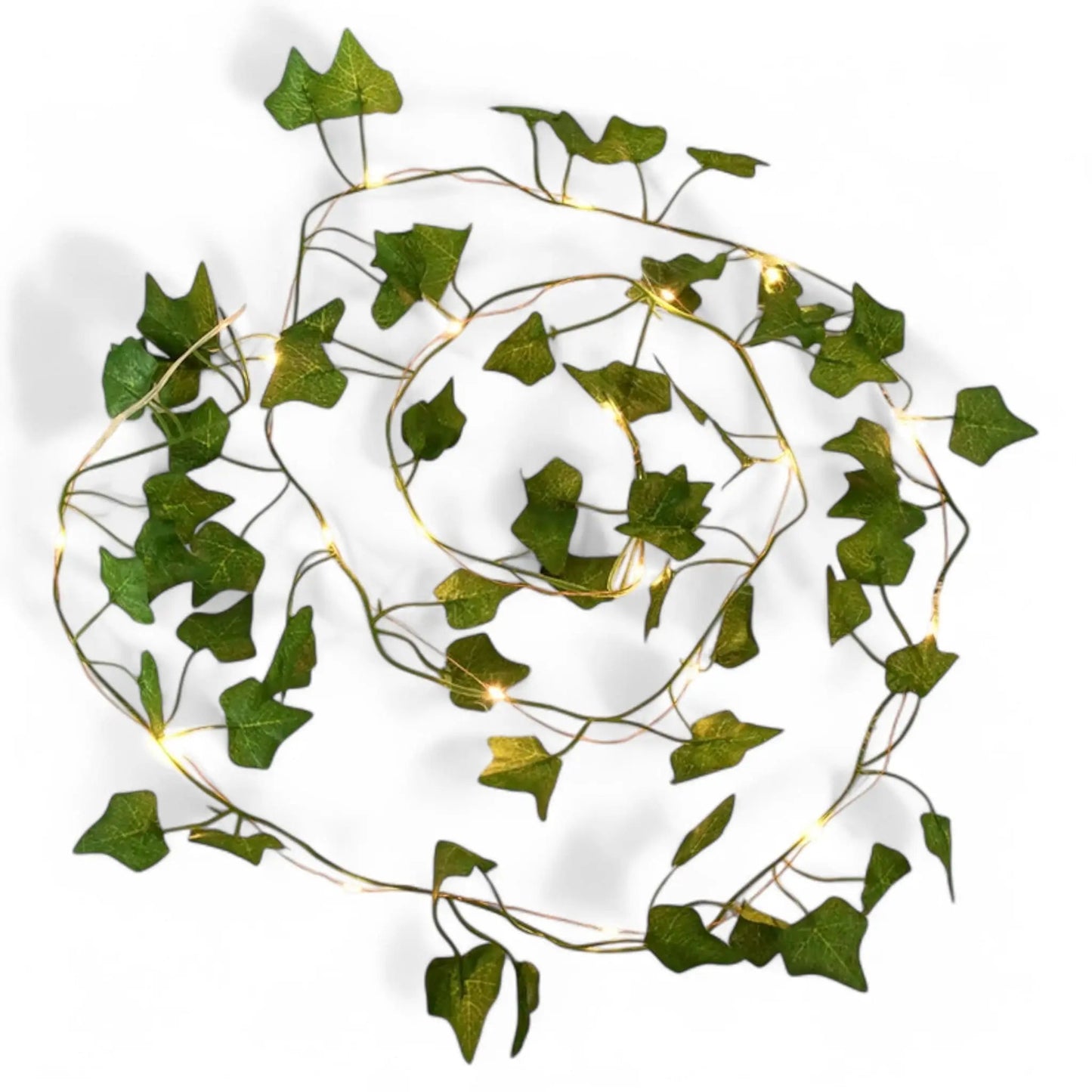 Ivy String Lights with Artificial Leaves – LED Garland Decor Geniogoods
