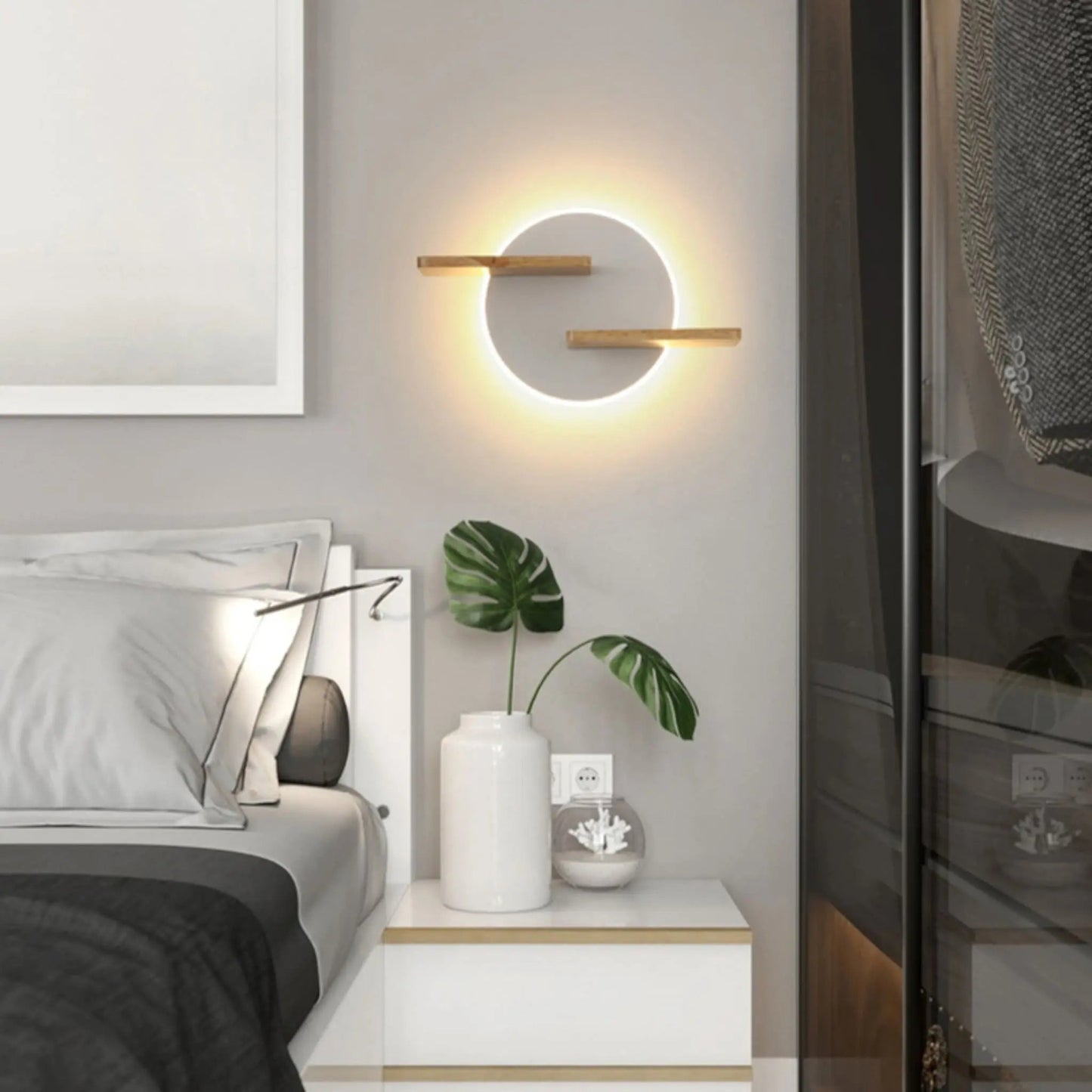 Kids Wall Lamp – Decorative LED Night Light with Dolls & Characters Geniogoods