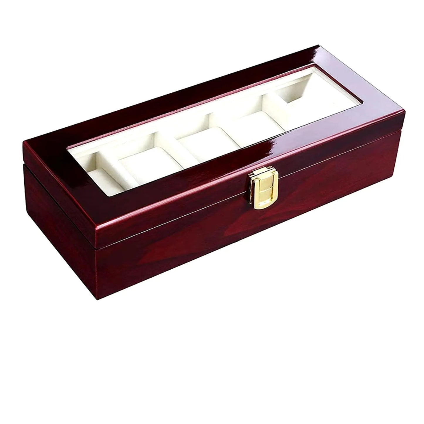Luxury Watch Box | Wooden Organizer for Watches and Jewelry Display