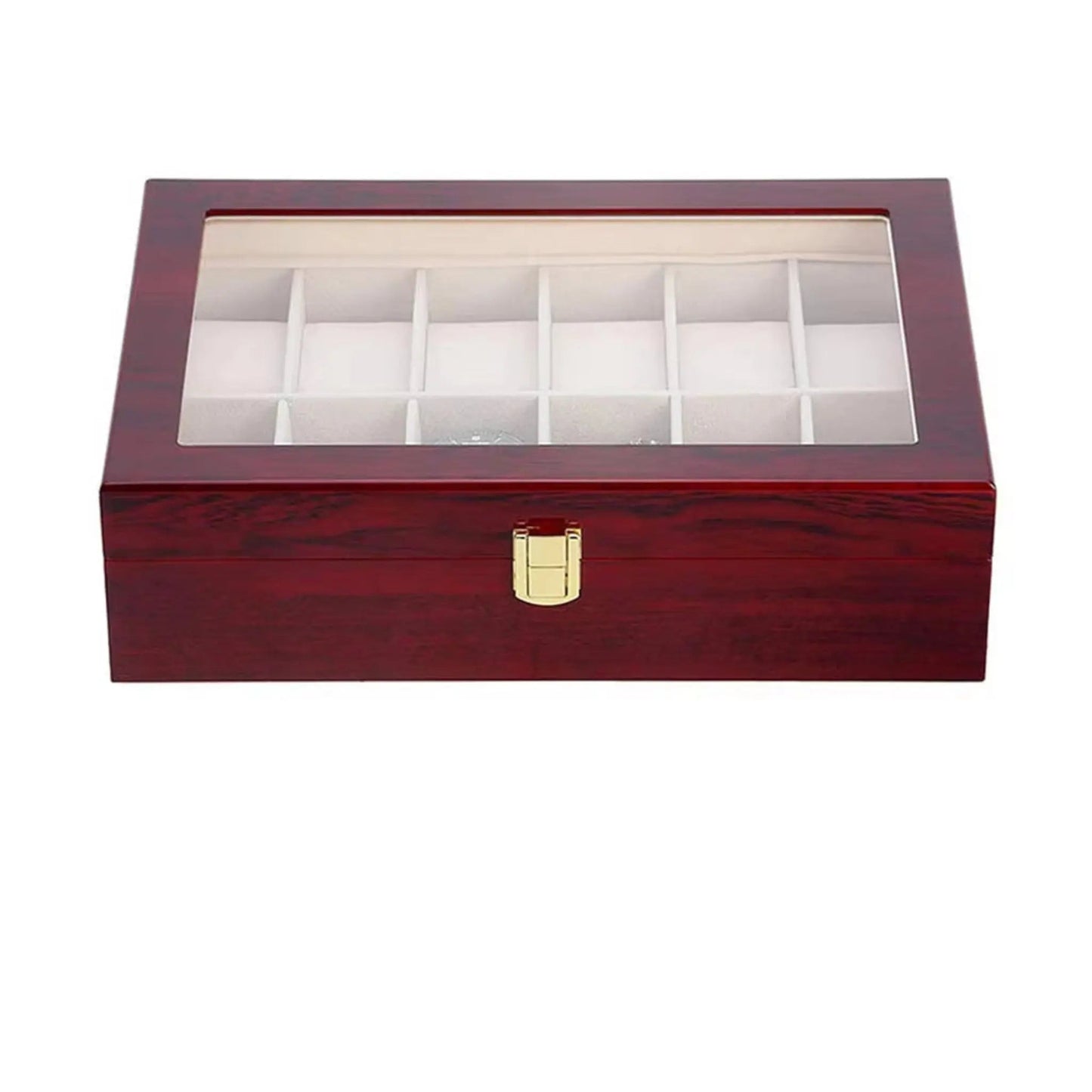 Luxury Watch Box | Wooden Organizer for Watches and Jewelry Display