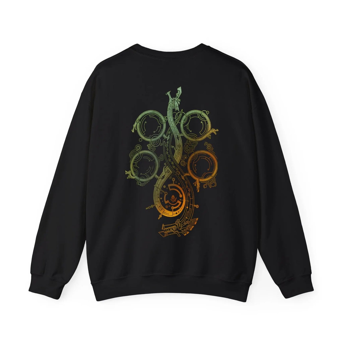 Monster Hunter Wilds Sweatshirt – Unisex Gamer Crewneck with Front & Back Print Geniogoods