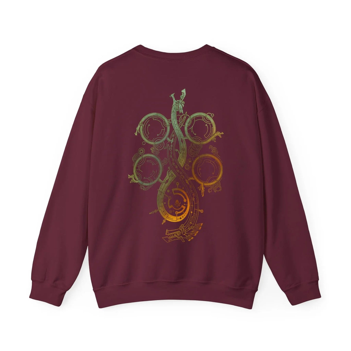 Monster Hunter Wilds Sweatshirt – Unisex Gamer Crewneck with Front & Back Print Geniogoods