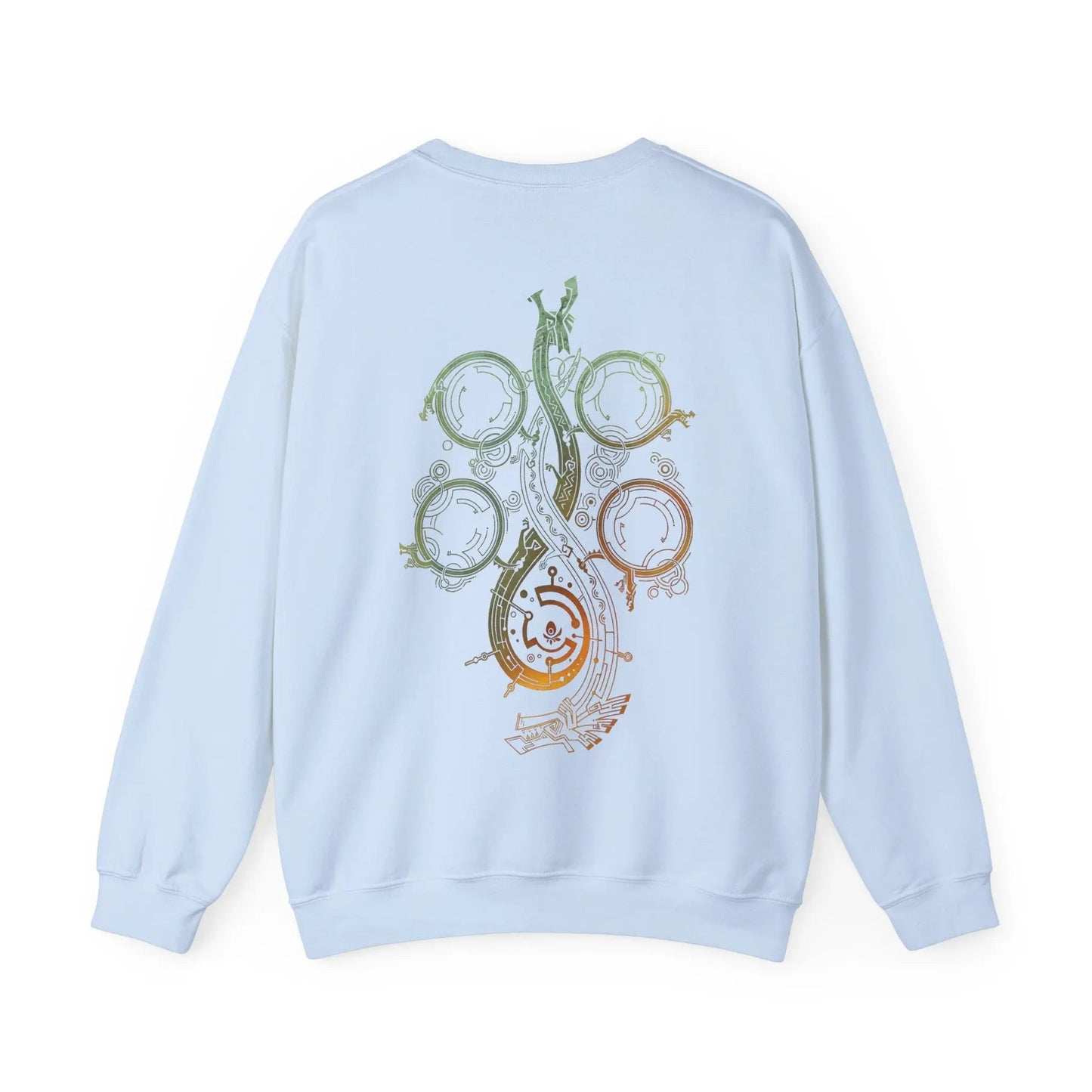 Monster Hunter Wilds Sweatshirt – Unisex Gamer Crewneck with Front & Back Print Geniogoods
