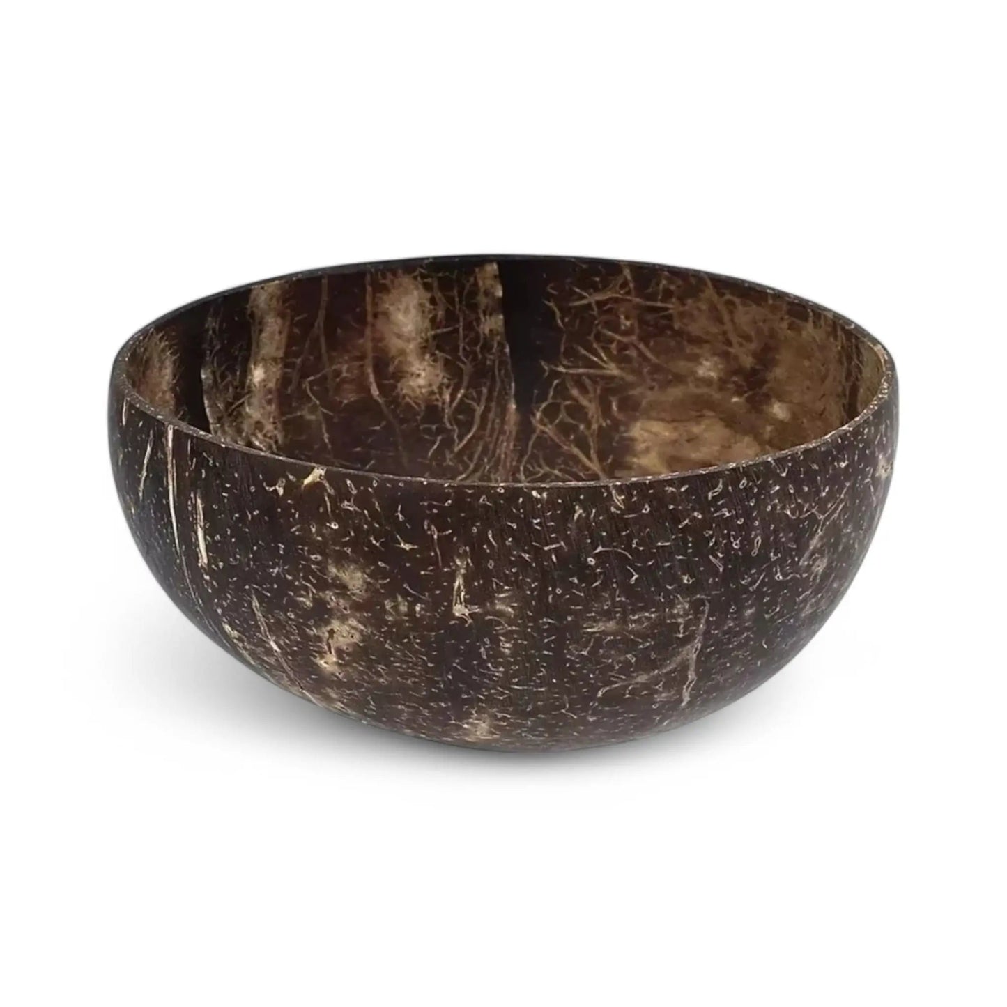 Natural Coconut Bowls for Serving – Eco-Friendly Wooden Bowl Set Geniogoods