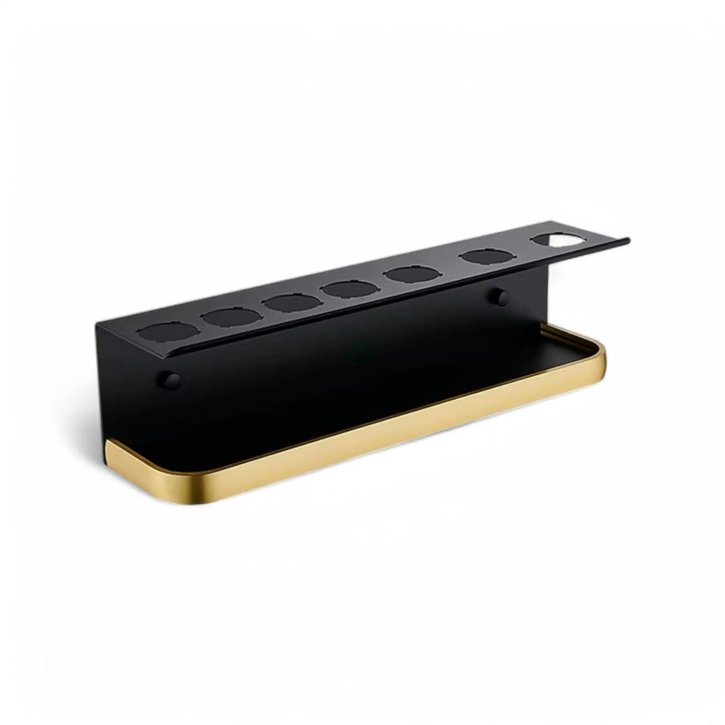 Wall-Mounted Hair Dryer Holder – Organizer for Curler & Attachments Geniogoods
