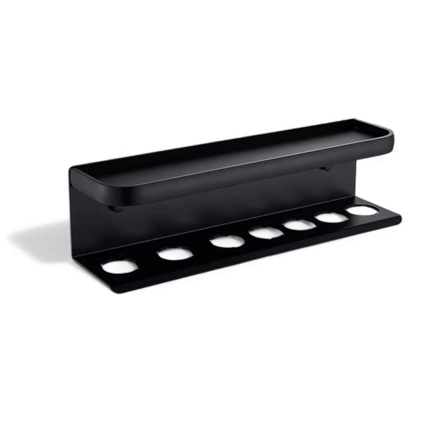Wall-Mounted Hair Dryer Holder – Organizer for Curler & Attachments Geniogoods