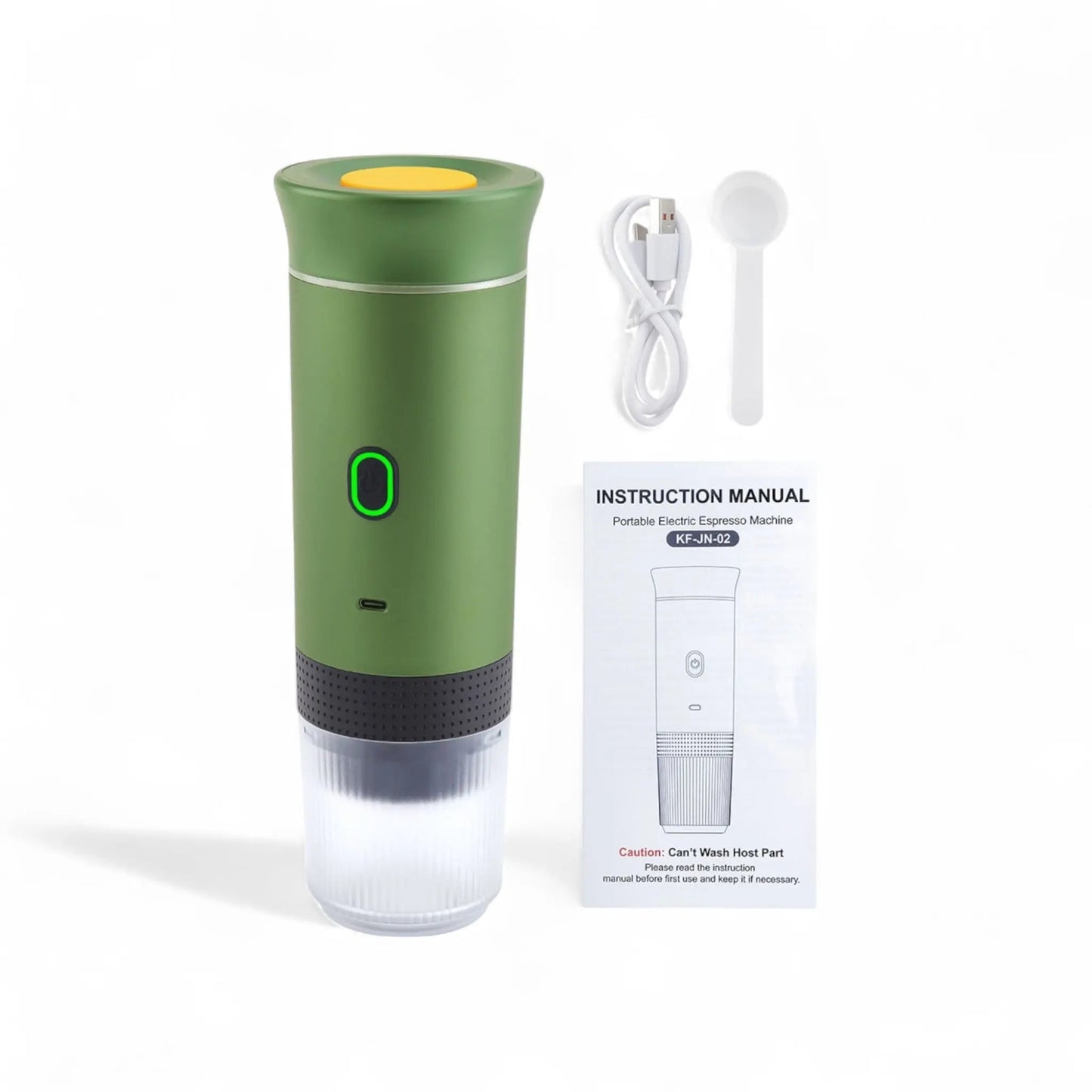 Wireless Portable Espresso Coffee Machine – 20 Bar, 3-in-1 Capsule Geniogoods