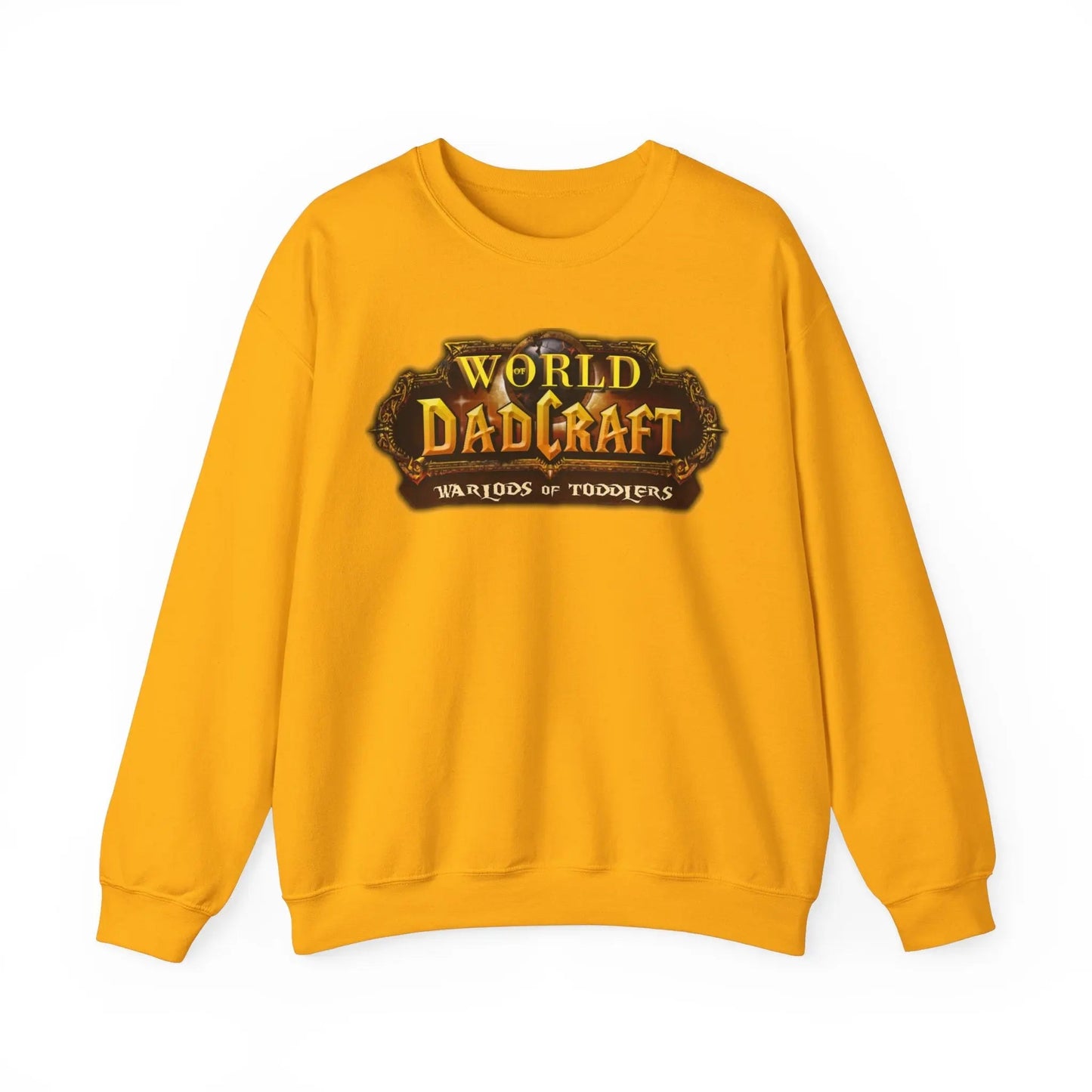 World of Dadcraft | Unisex Crewneck Sweatshirt | Perfect for World of Warcraft Dads Geniogoods
