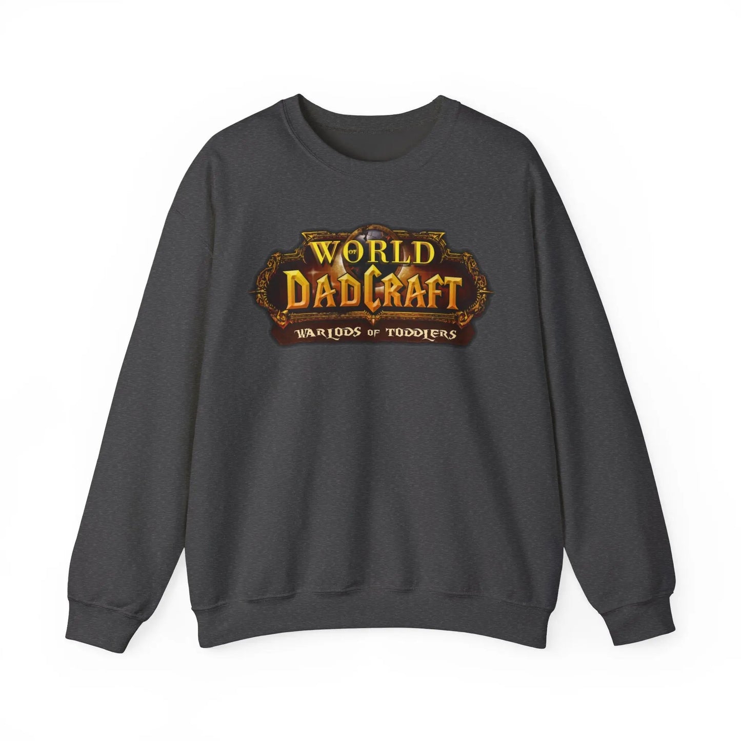 World of Dadcraft | Unisex Crewneck Sweatshirt | Perfect for World of Warcraft Dads Geniogoods