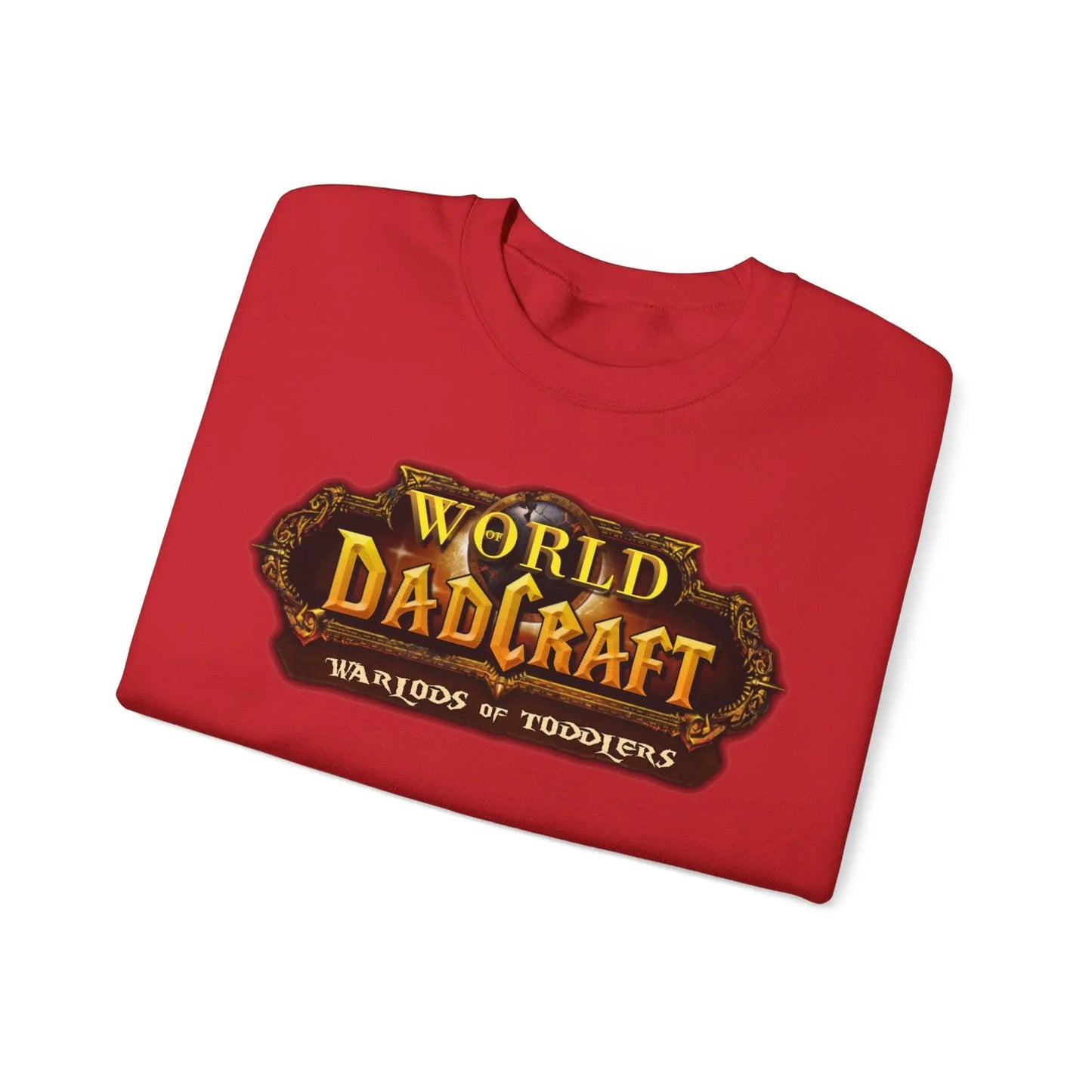 World of Dadcraft | Unisex Crewneck Sweatshirt | Perfect for World of Warcraft Dads Geniogoods