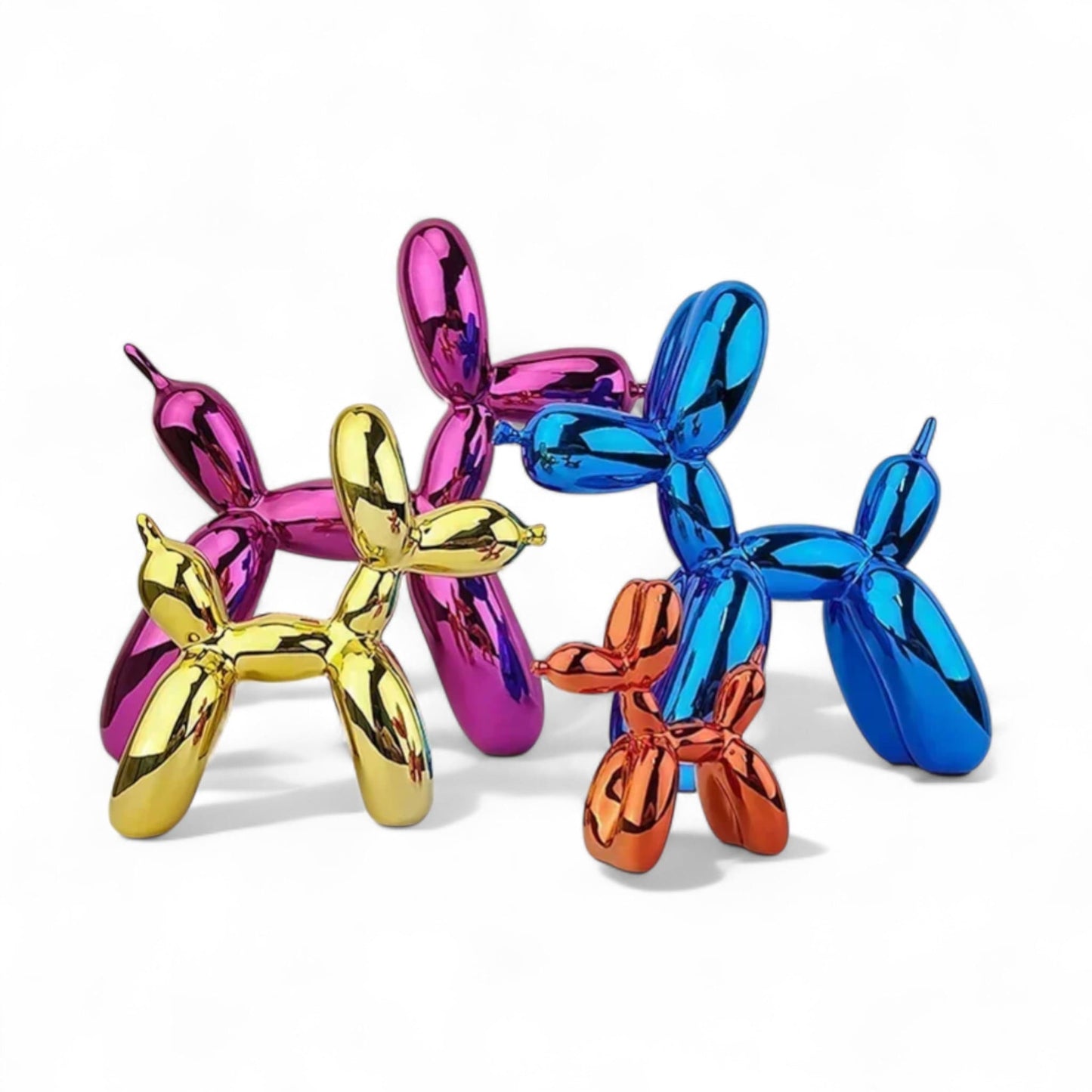 Balloon Dog Sculpture – Colorful Resin Home Decor Gift