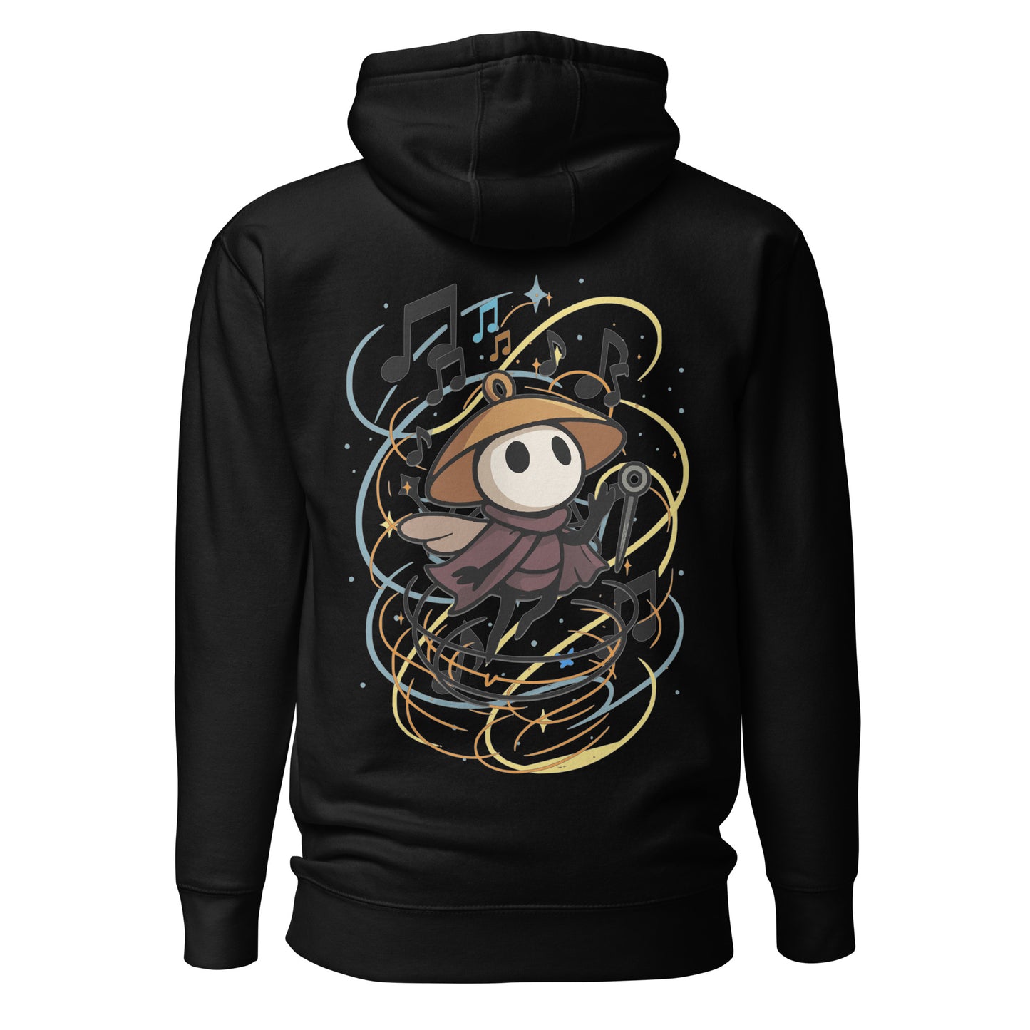 Silksong Bard Hoodie – Musical Tribute | Hollow Knight – fan-made gamer merch by GenioGoods