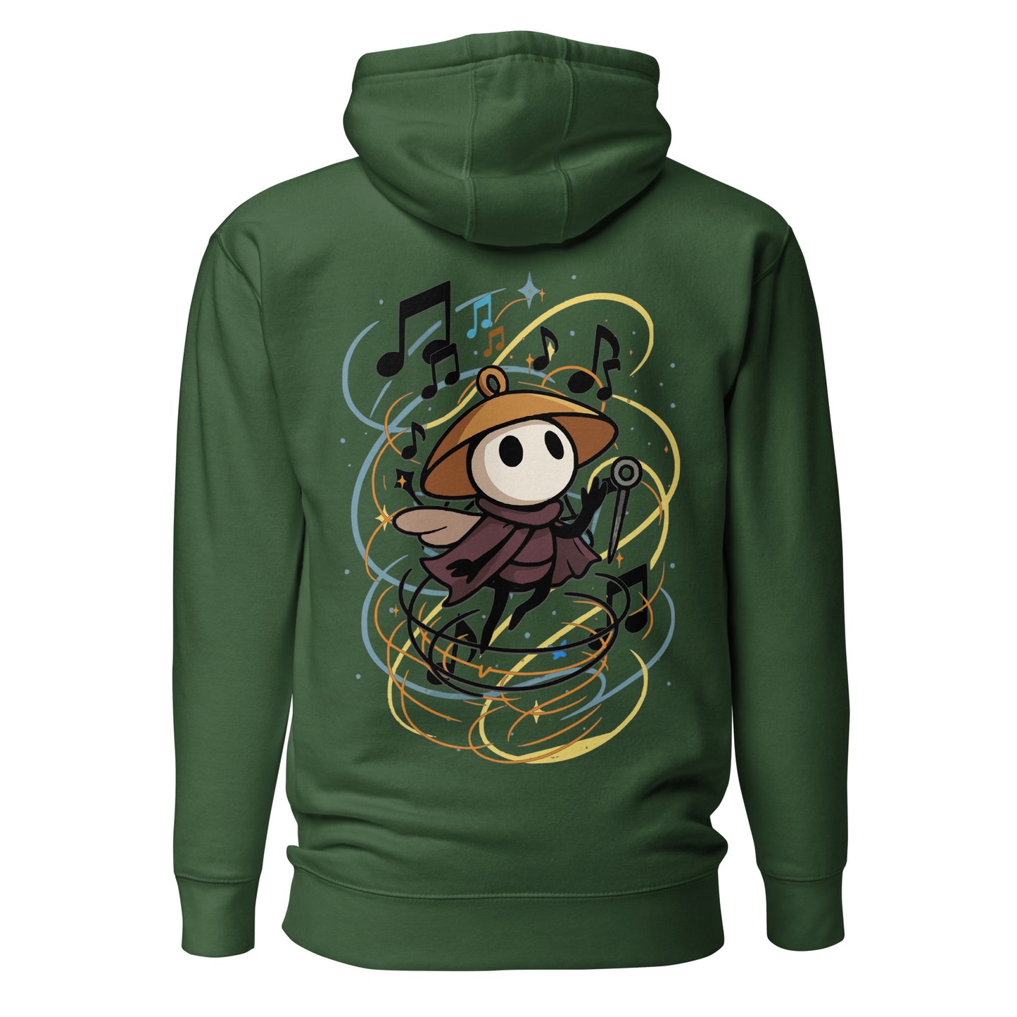 Silksong Bard Hoodie – Musical Tribute | Hollow Knight – fan-made gamer merch by GenioGoods