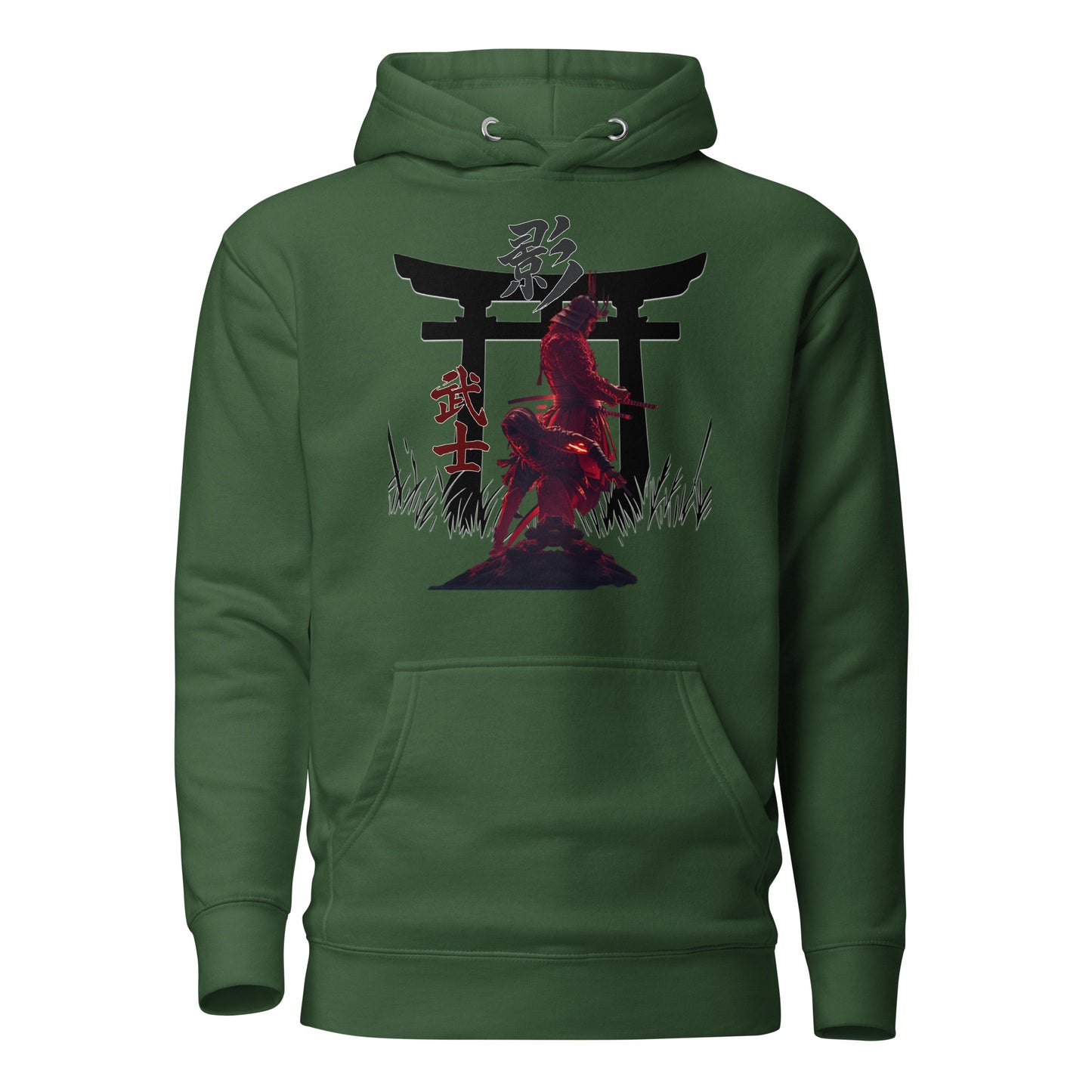 Torii Alliance Hoodie – Samurai x Ninja Tribute | AC Shadows – fan-made gamer merch by GenioGoods