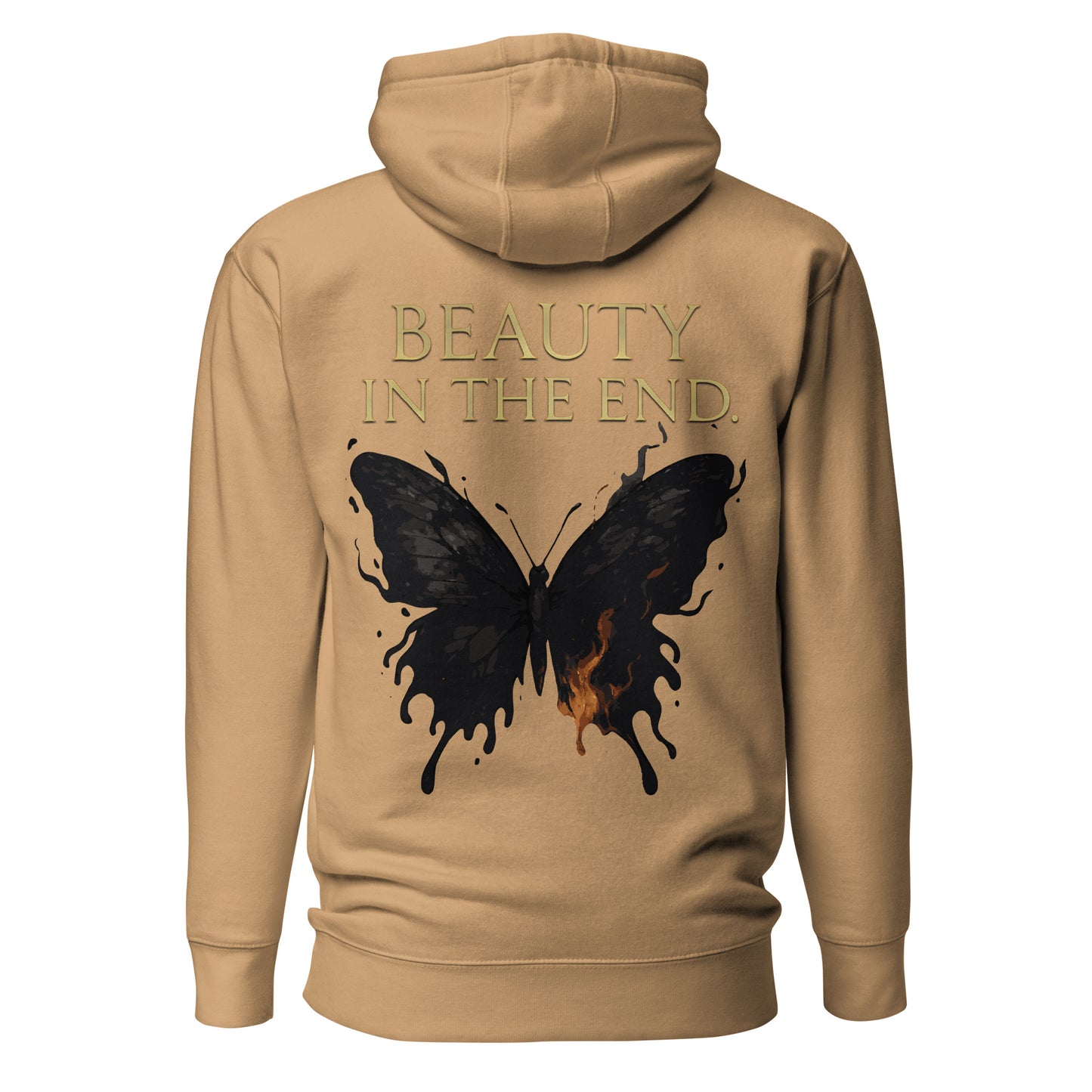 Dark Fantasy Hoodie – Beauty in the End | Clair Obscur 33 – fan-made gamer merch by GenioGoods