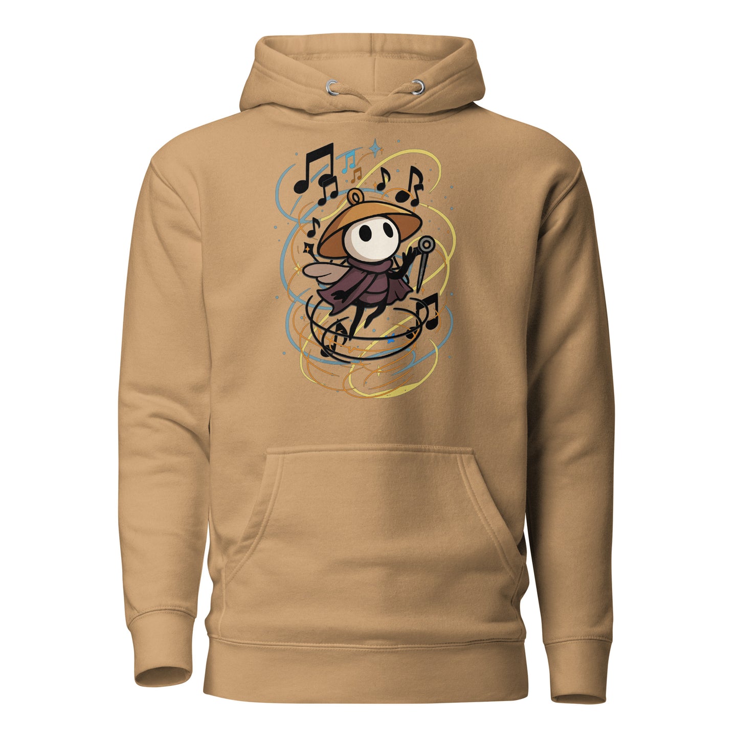 Sherma Silksong Hoodie – Musical Tribute to Hollow Knight – fan-made gamer merch by GenioGoods