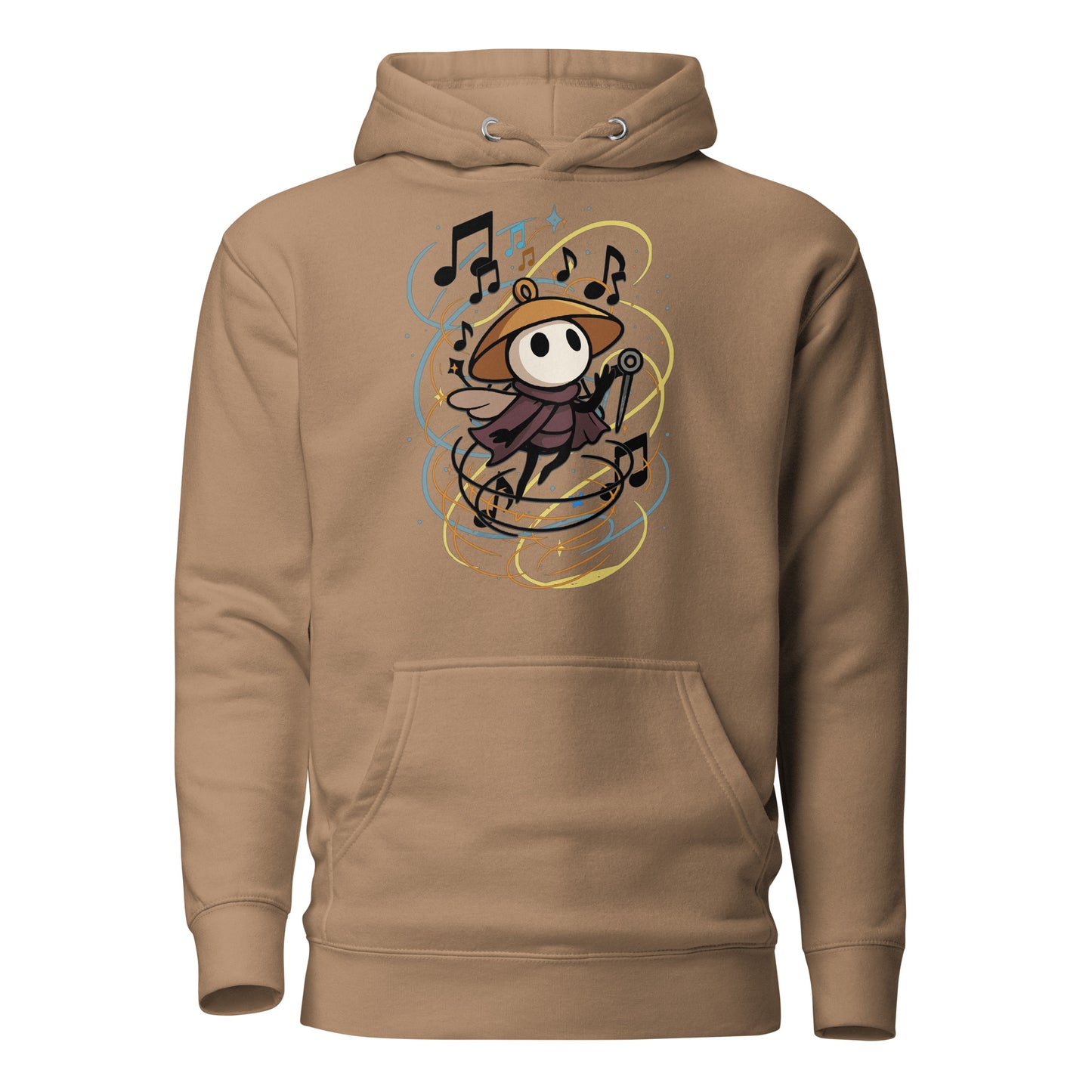 Sherma Silksong Hoodie – Musical Tribute to Hollow Knight – fan-made gamer merch by GenioGoods