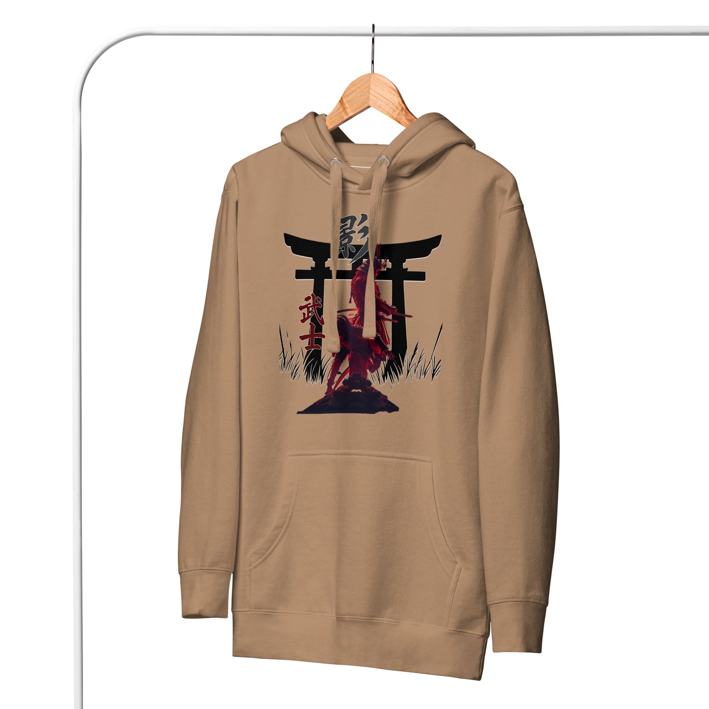 Torii Alliance Hoodie – Samurai x Ninja Tribute | AC Shadows – fan-made gamer merch by GenioGoods