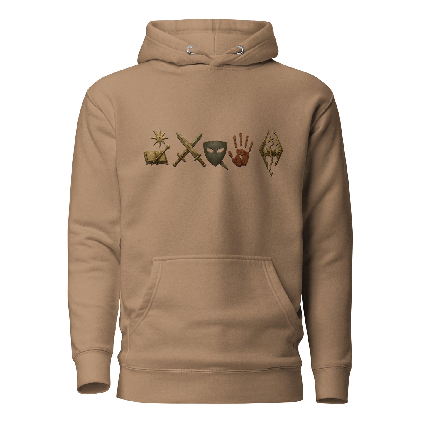 Elder Scrolls Guild Symbols Hoodie – Legacy Edition – fan-made gamer merch by GenioGoods