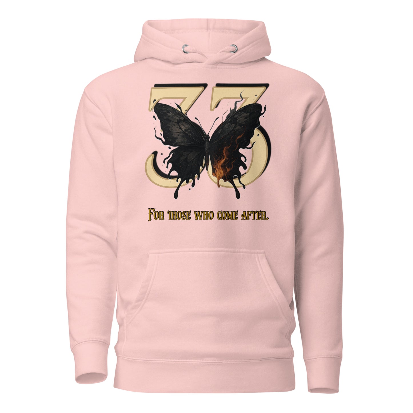 Clair Obscur 33 Hoodie – Legacy Butterfly Tribute – fan-made gamer merch by GenioGoods