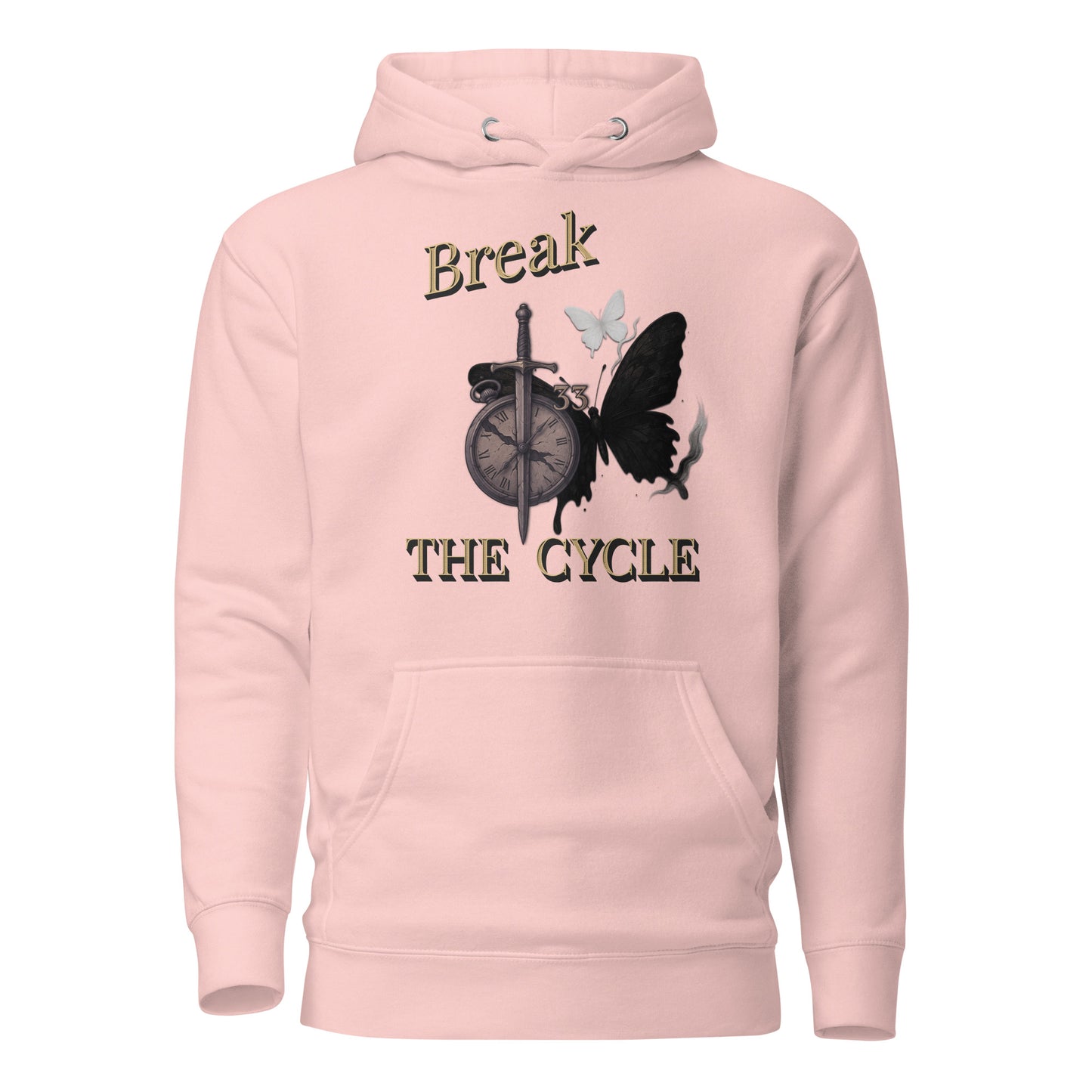 Break the Cycle Hoodie – Symbol of Rebirth | Clair Obscur 33 – fan-made gamer merch by GenioGoods